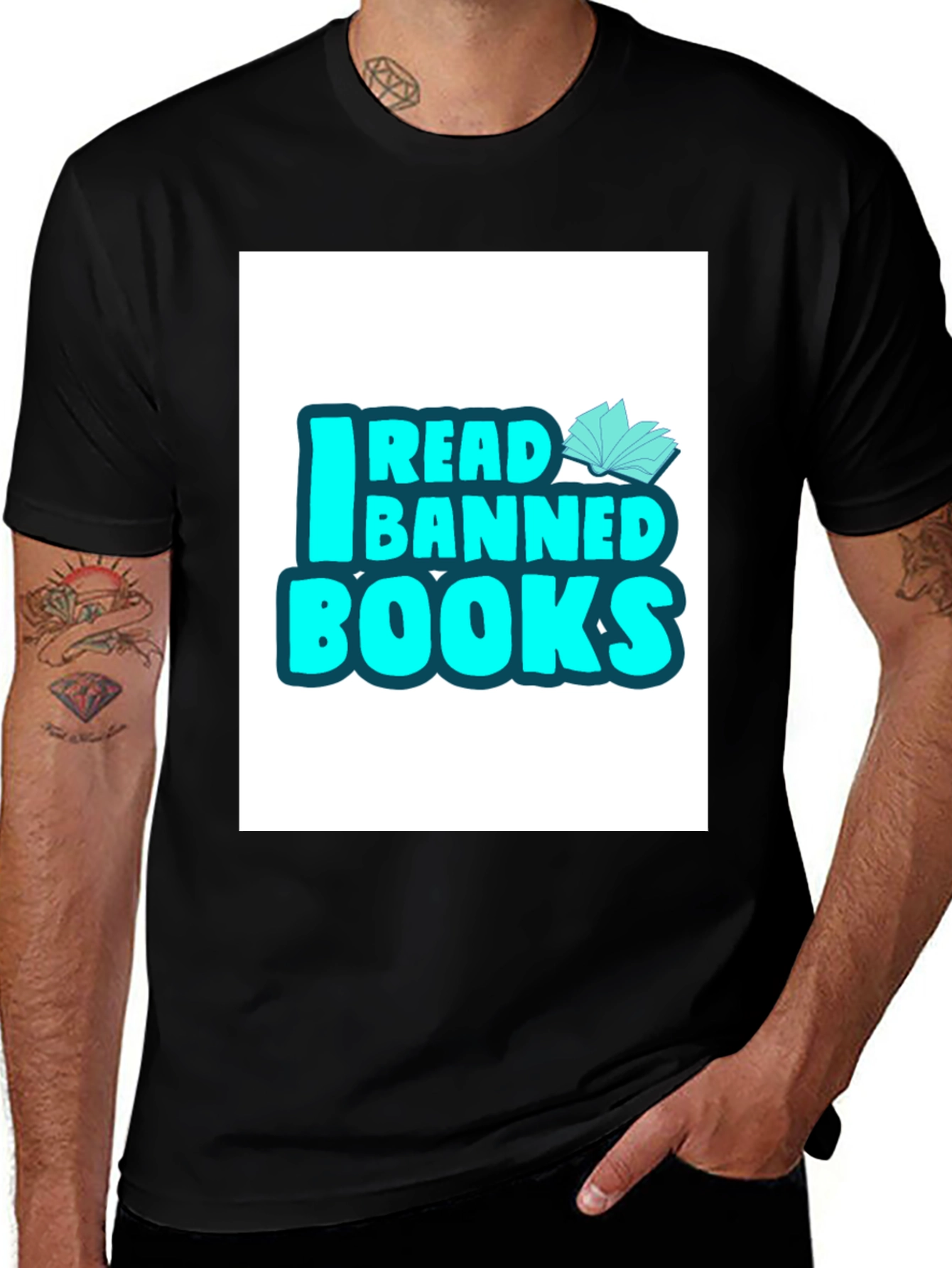 Variant 22 of I Read Banned Books Graphic T-Shirt