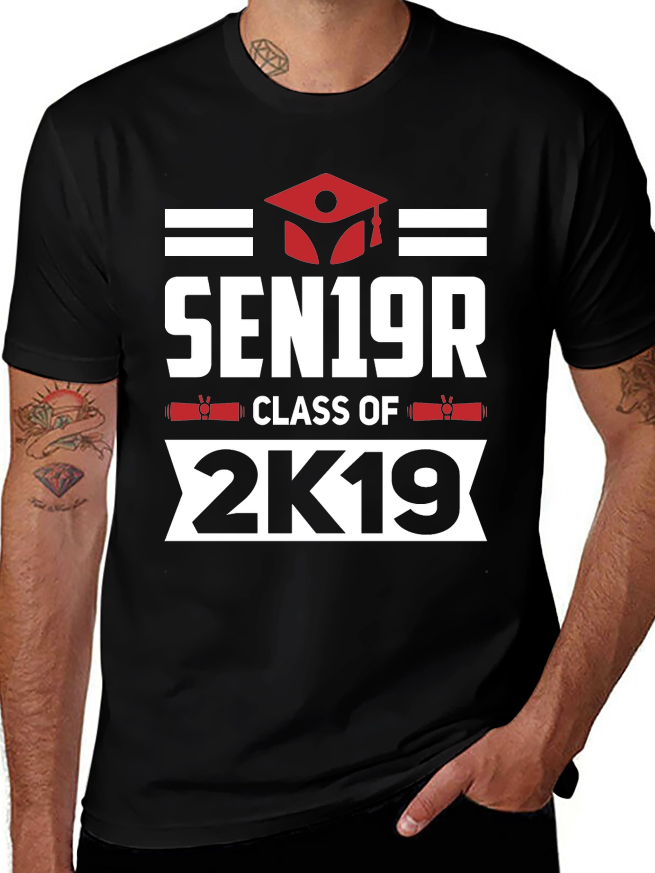 Variant 8 of Senior Class of 2019 T-Shirt
