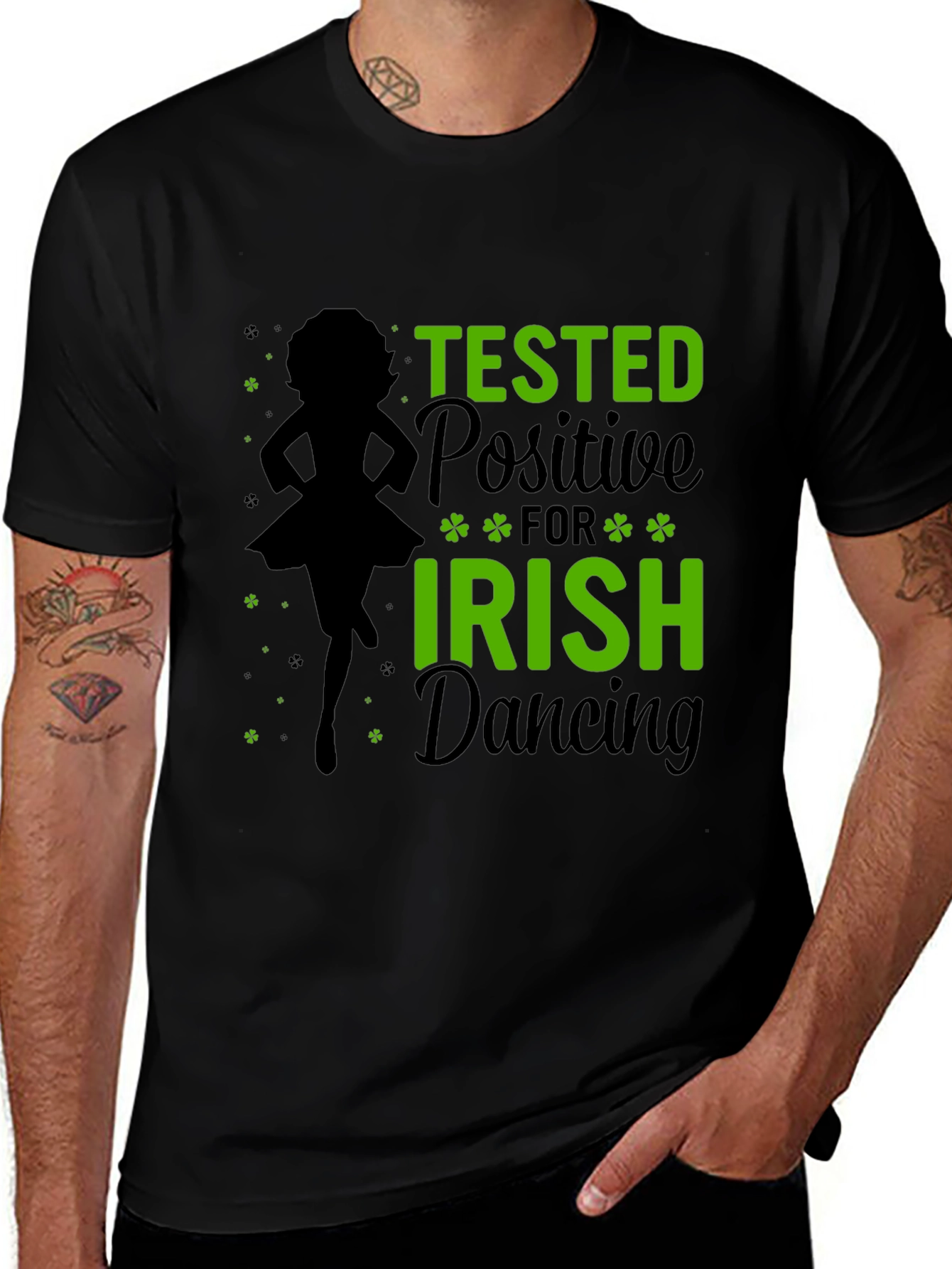 Variant 28 of Irish Dancing T-Shirt - Tested Positive