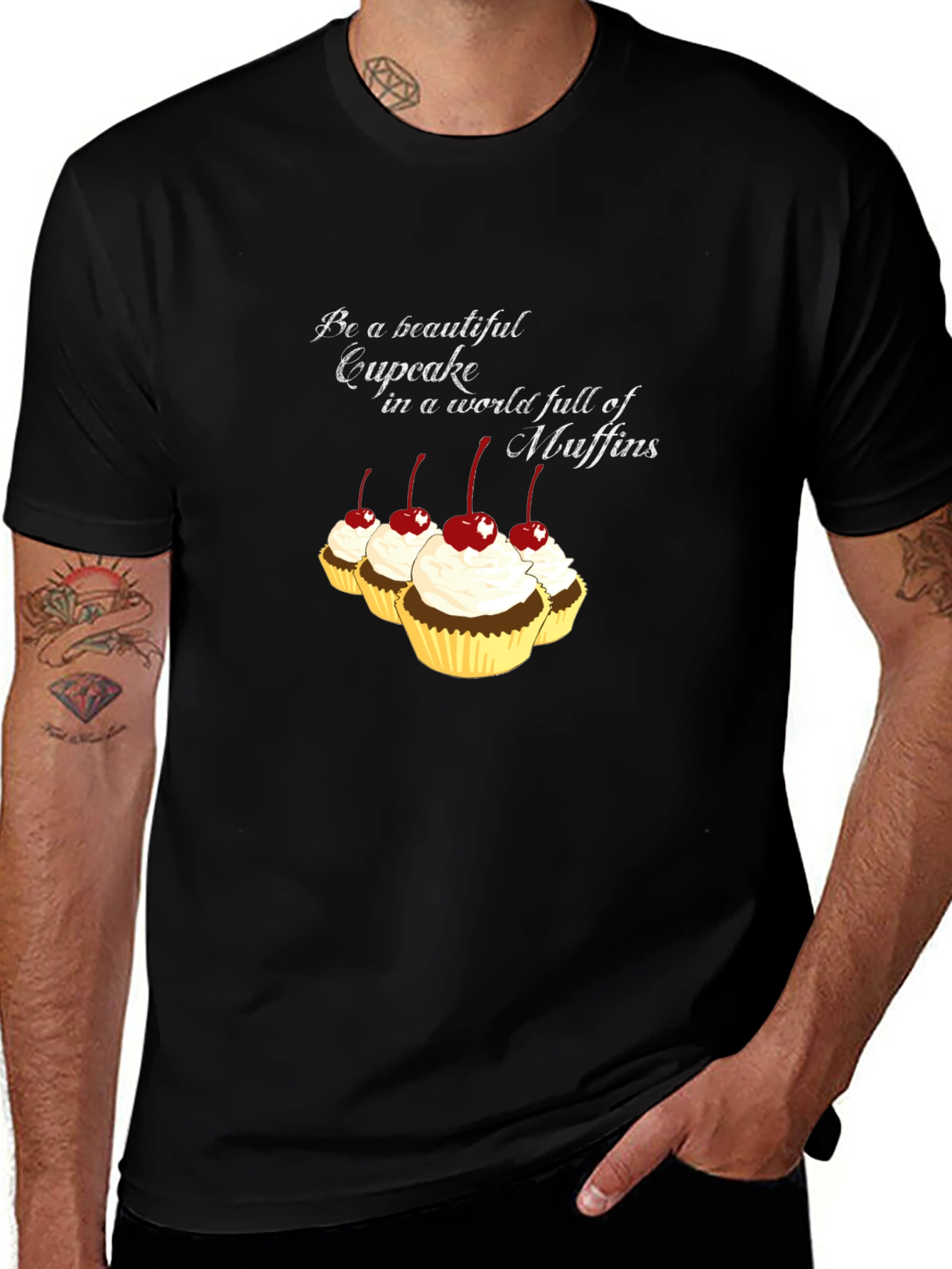 Variant 14 of Be a Cupcake Graphic Tee