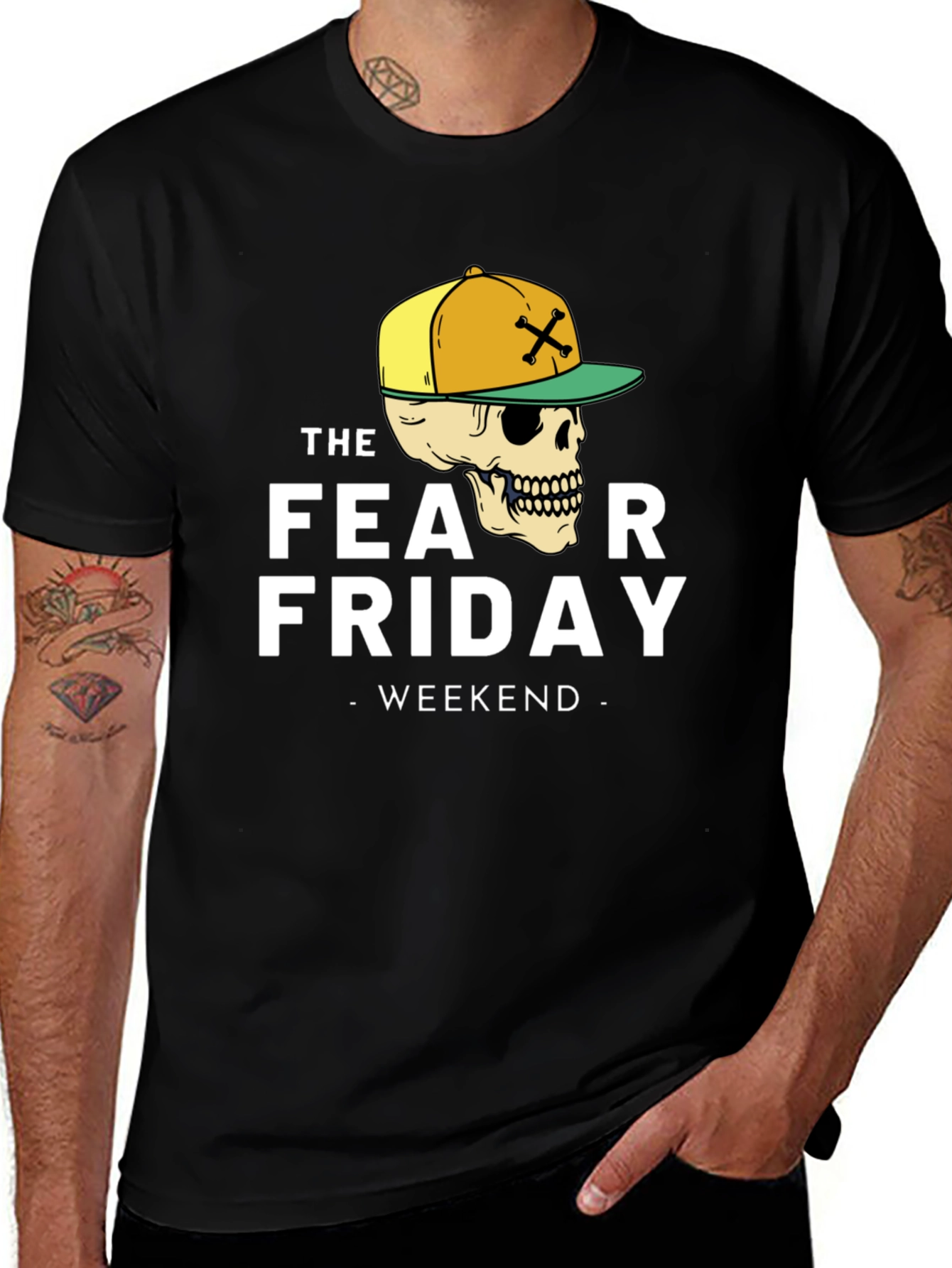 Variant 15 of Fear Friday Weekend Graphic Tee
