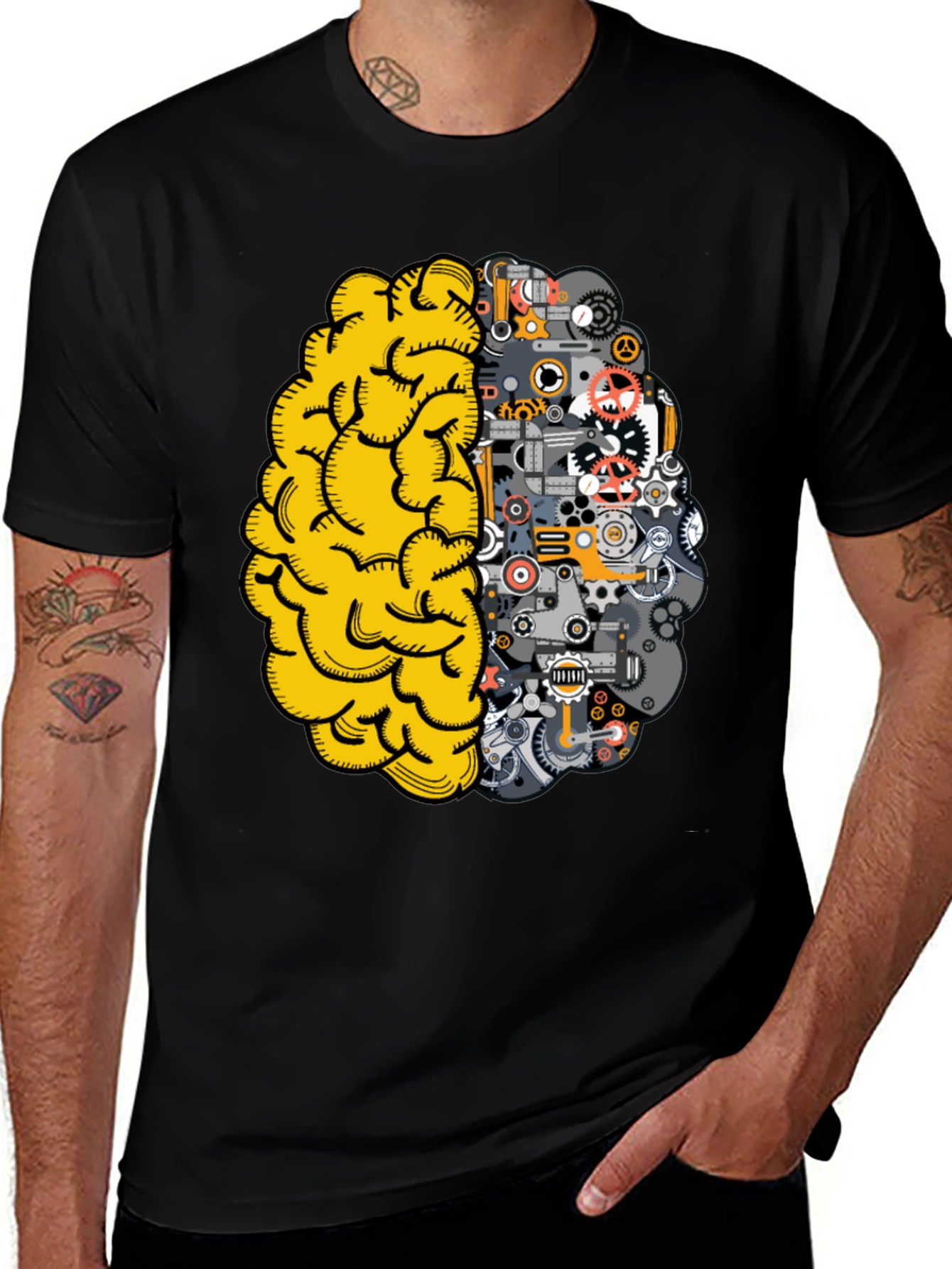 Brain Function T-Shirt - Left Right Brain