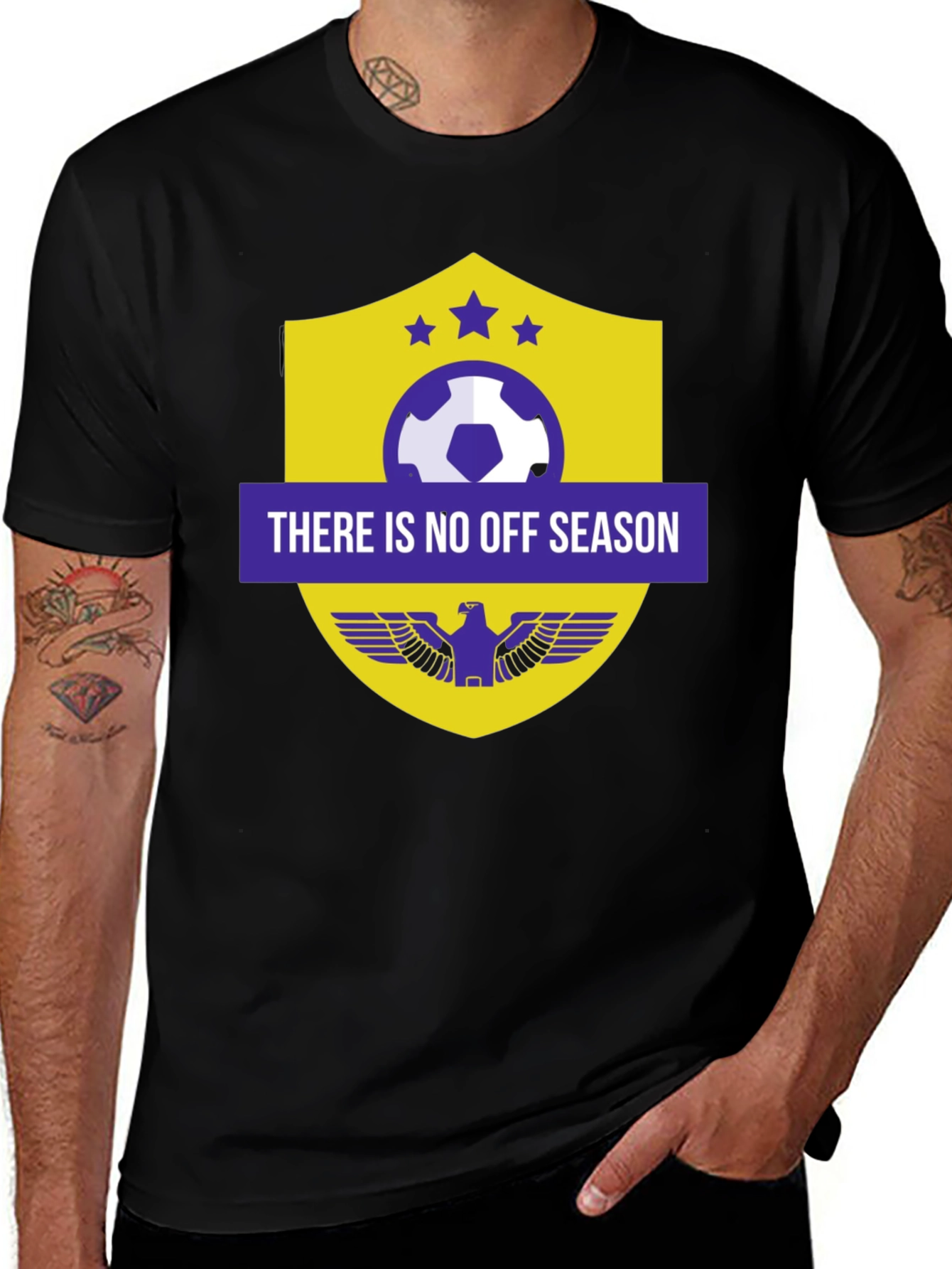 Variant 23 of Soccer Fan T-Shirt - No Off Season