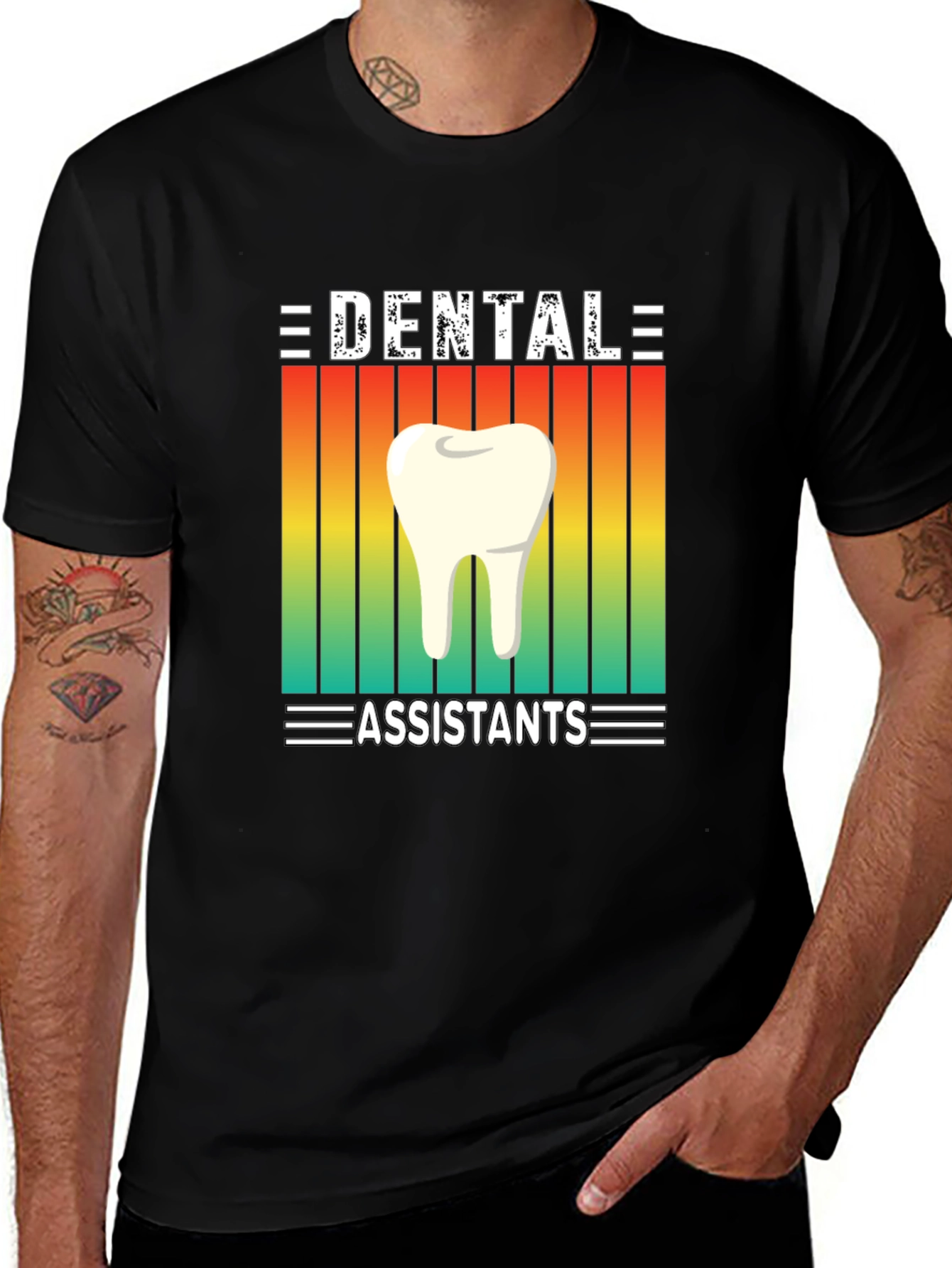 Variant 2 of Dental Assistant Tee - Tooth Graphic T-Shirt