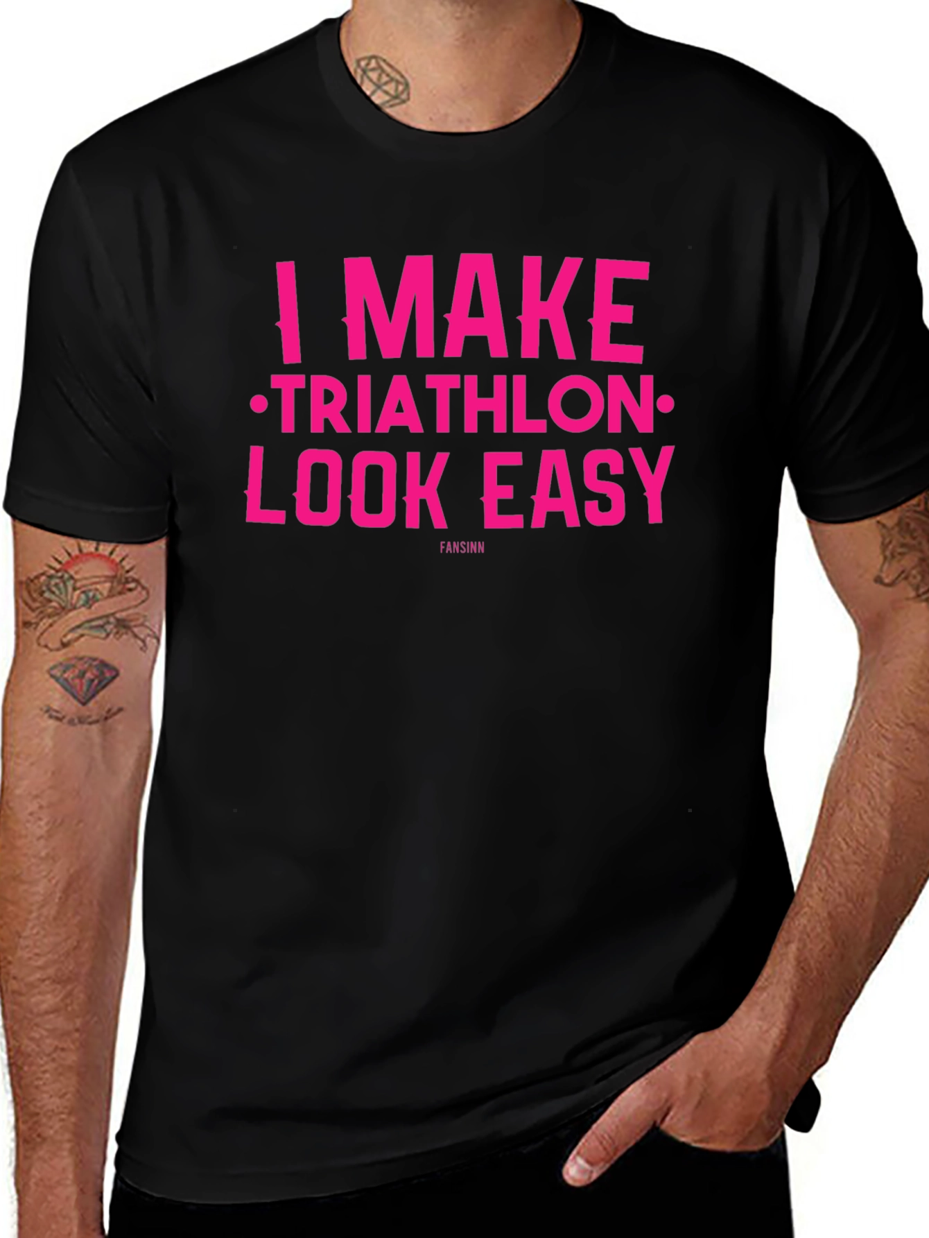 I Make Triathlon Look Easy T-Shirt