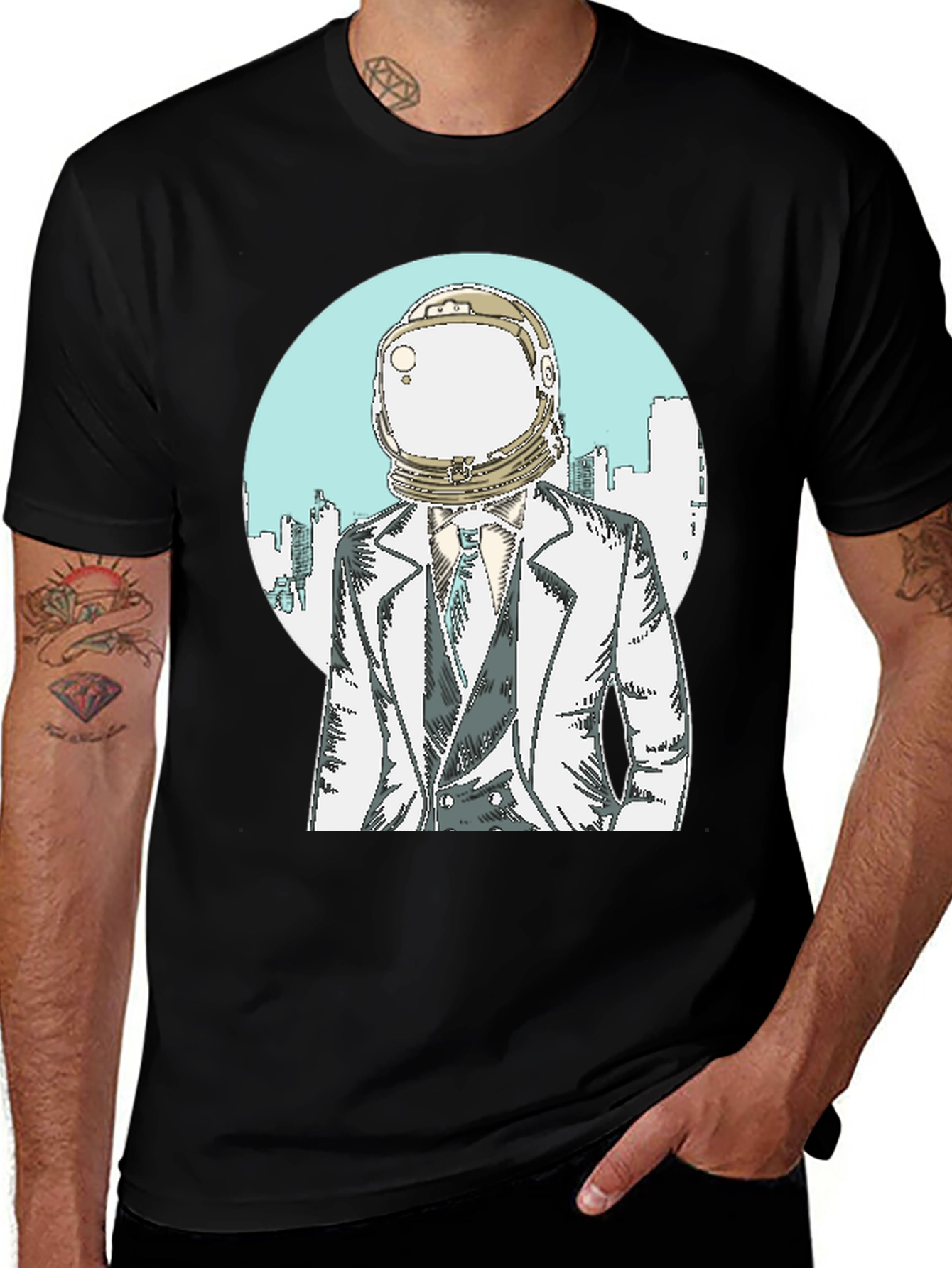 Astronaut Suit T-Shirt - Unique Design