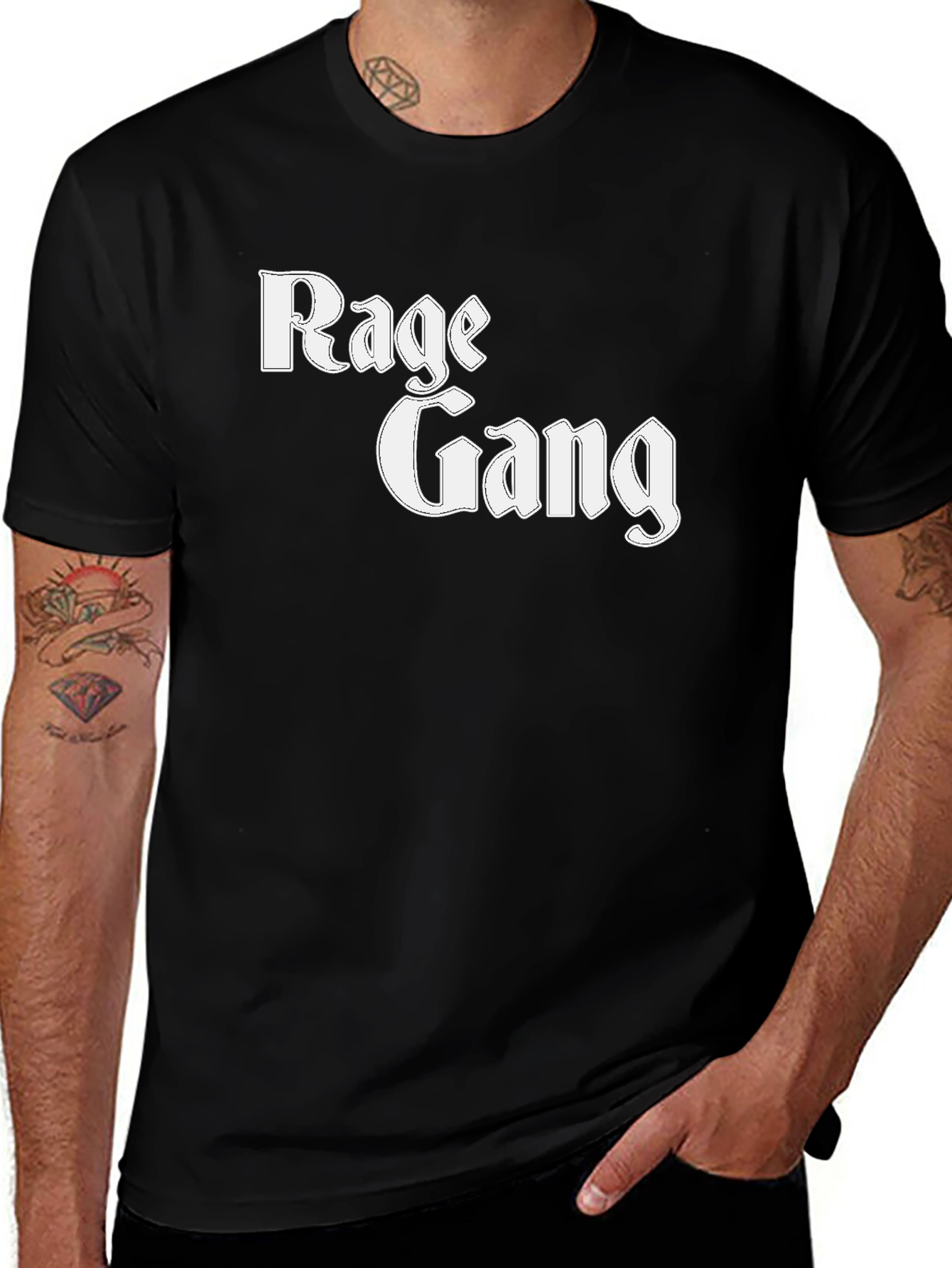 Variant 25 of Rage Gang T-Shirt - Bold Statement Tee
