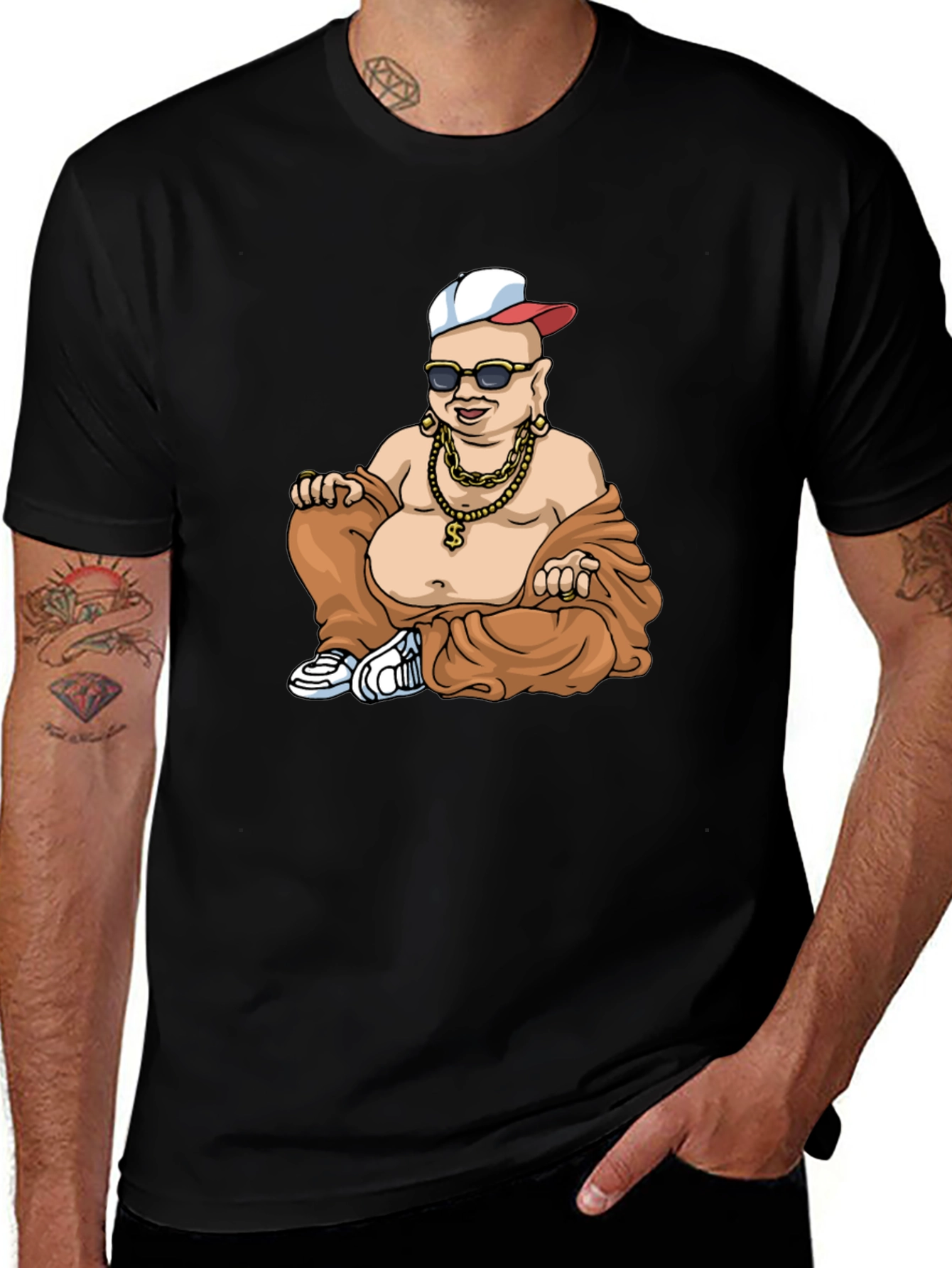 Buddha Style Men's Graphic T-Shirt