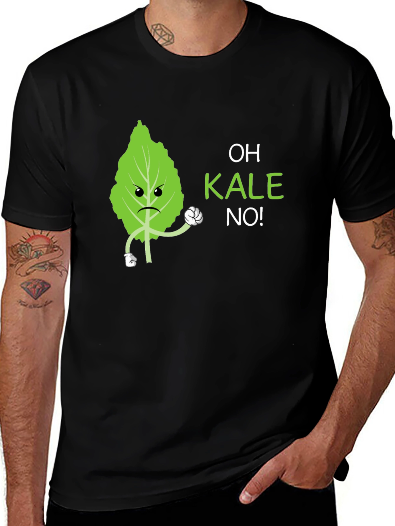 Variant 26 of Oh Kale No! Funny Graphic T-Shirt