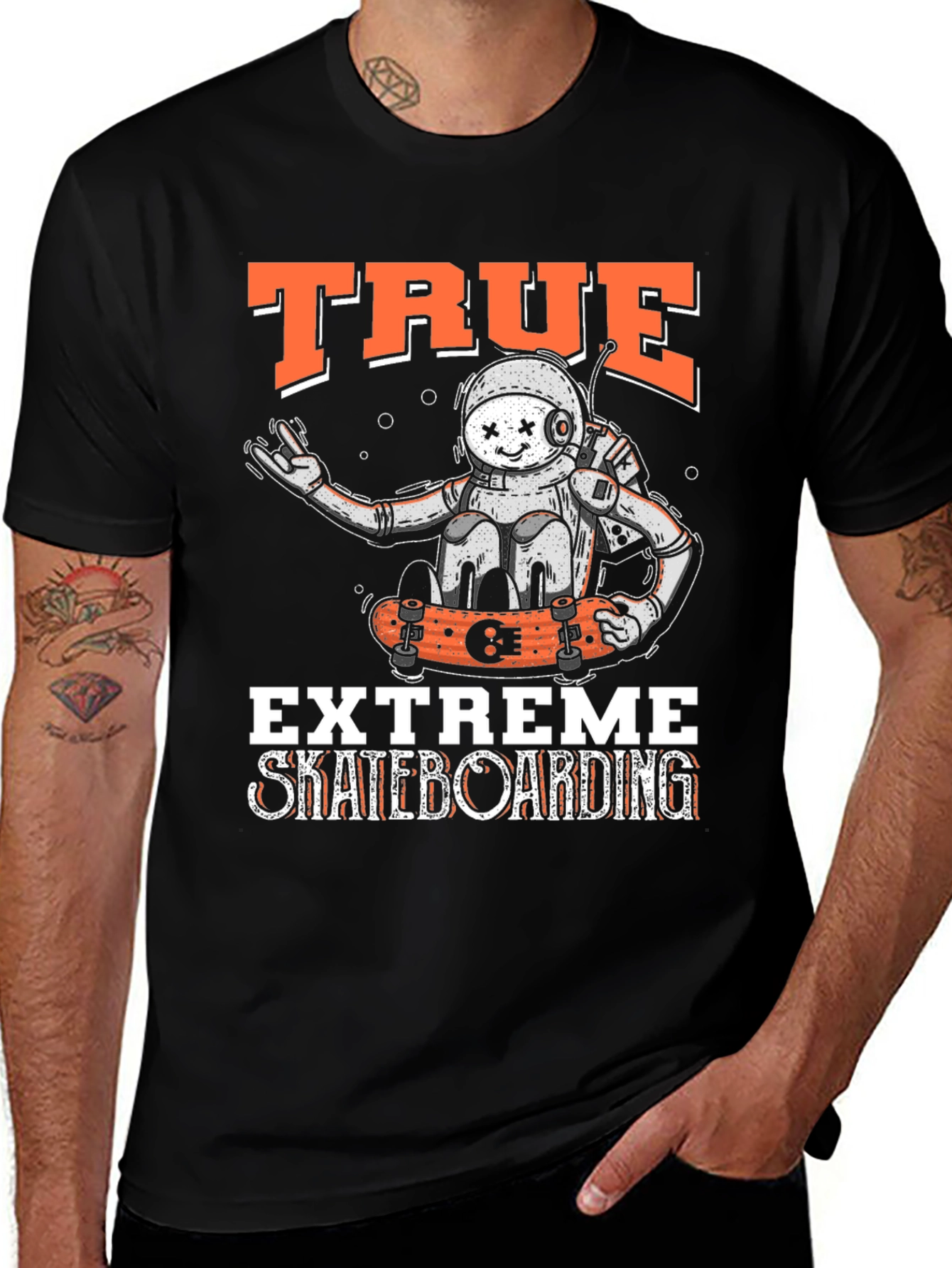 Variant 20 of True Extreme Skateboarding Graphic Tee