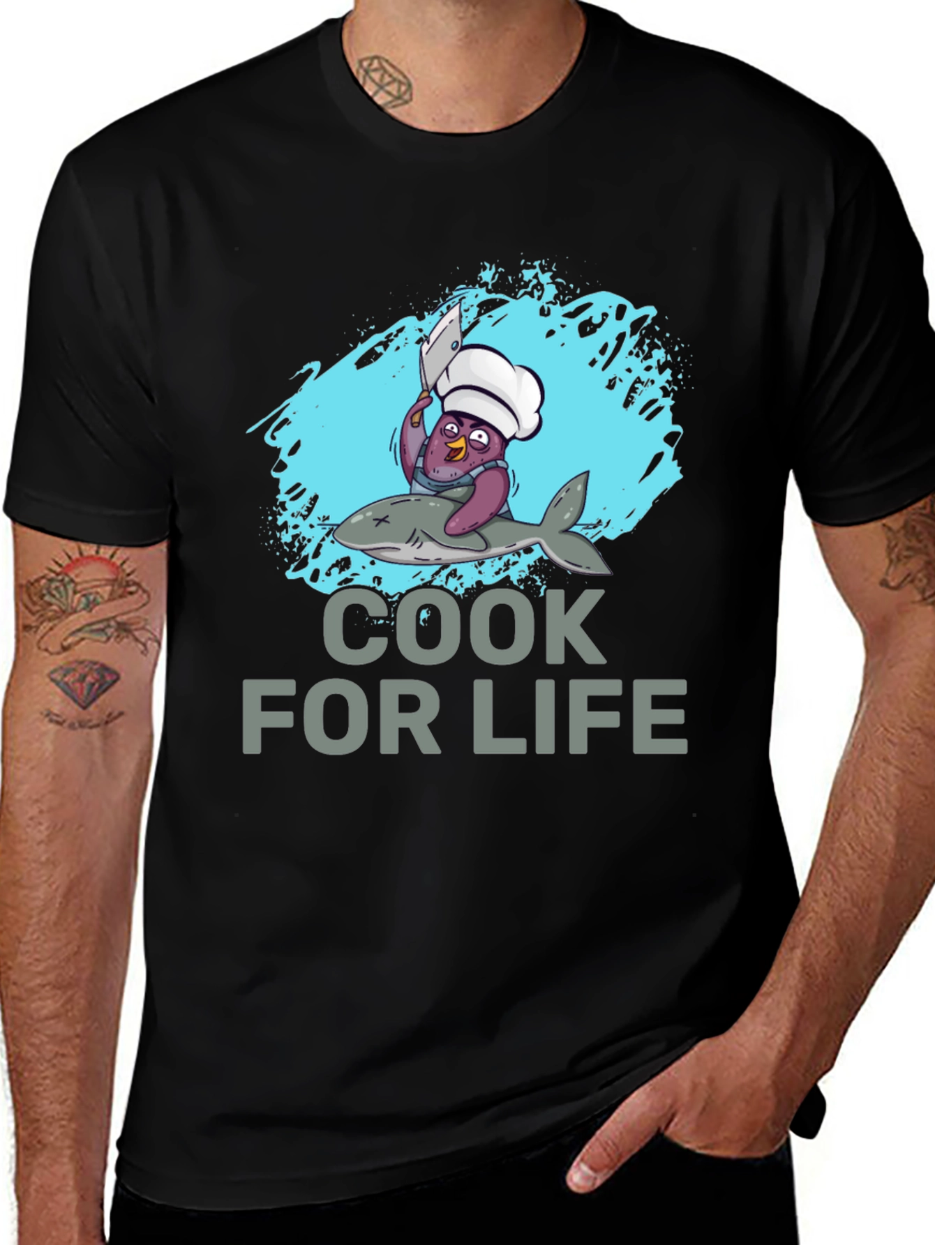 Variant 11 of Cook For Life Graphic T-Shirt