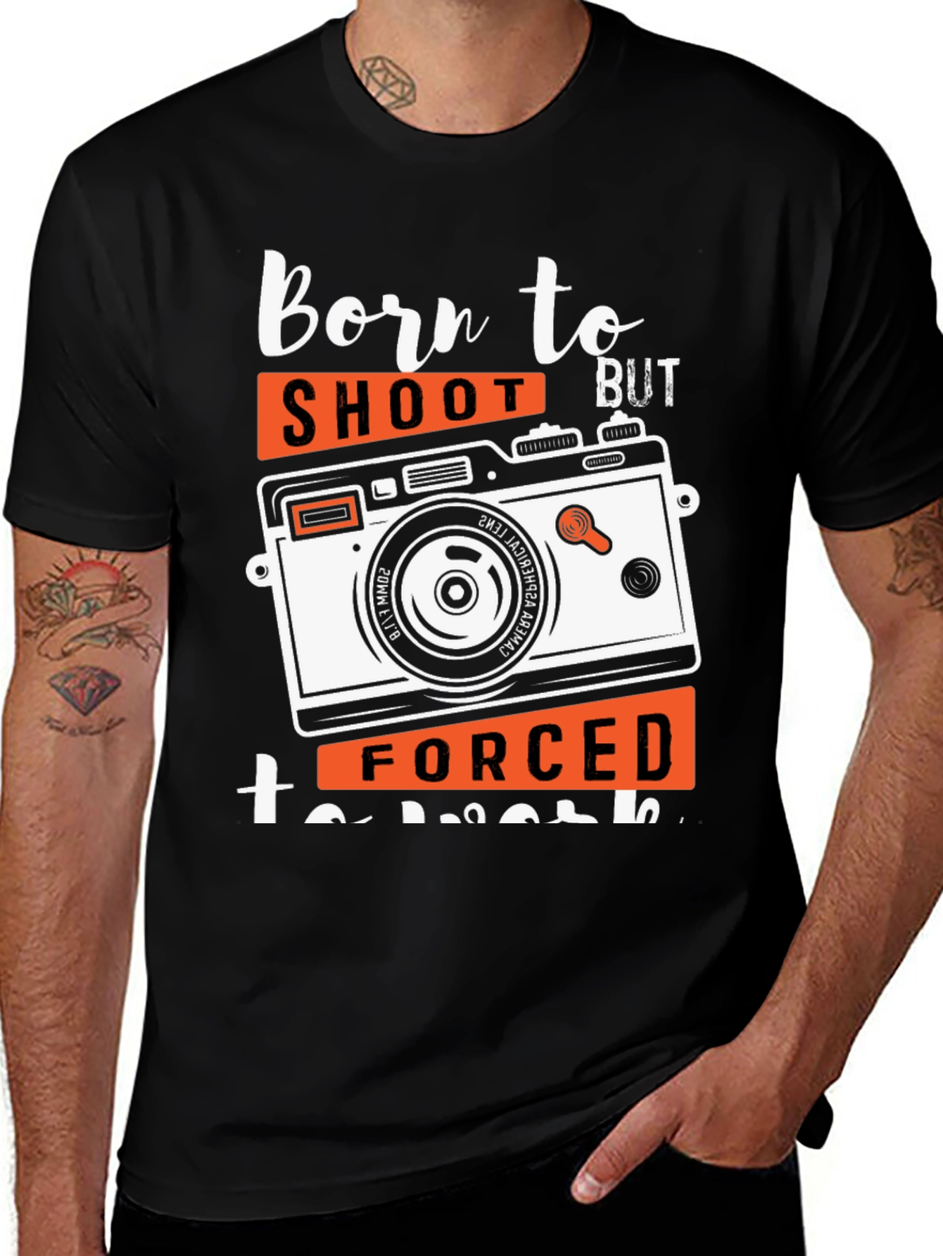 Variant 30 of Born to Shoot T-Shirt - Photography Lover Tee