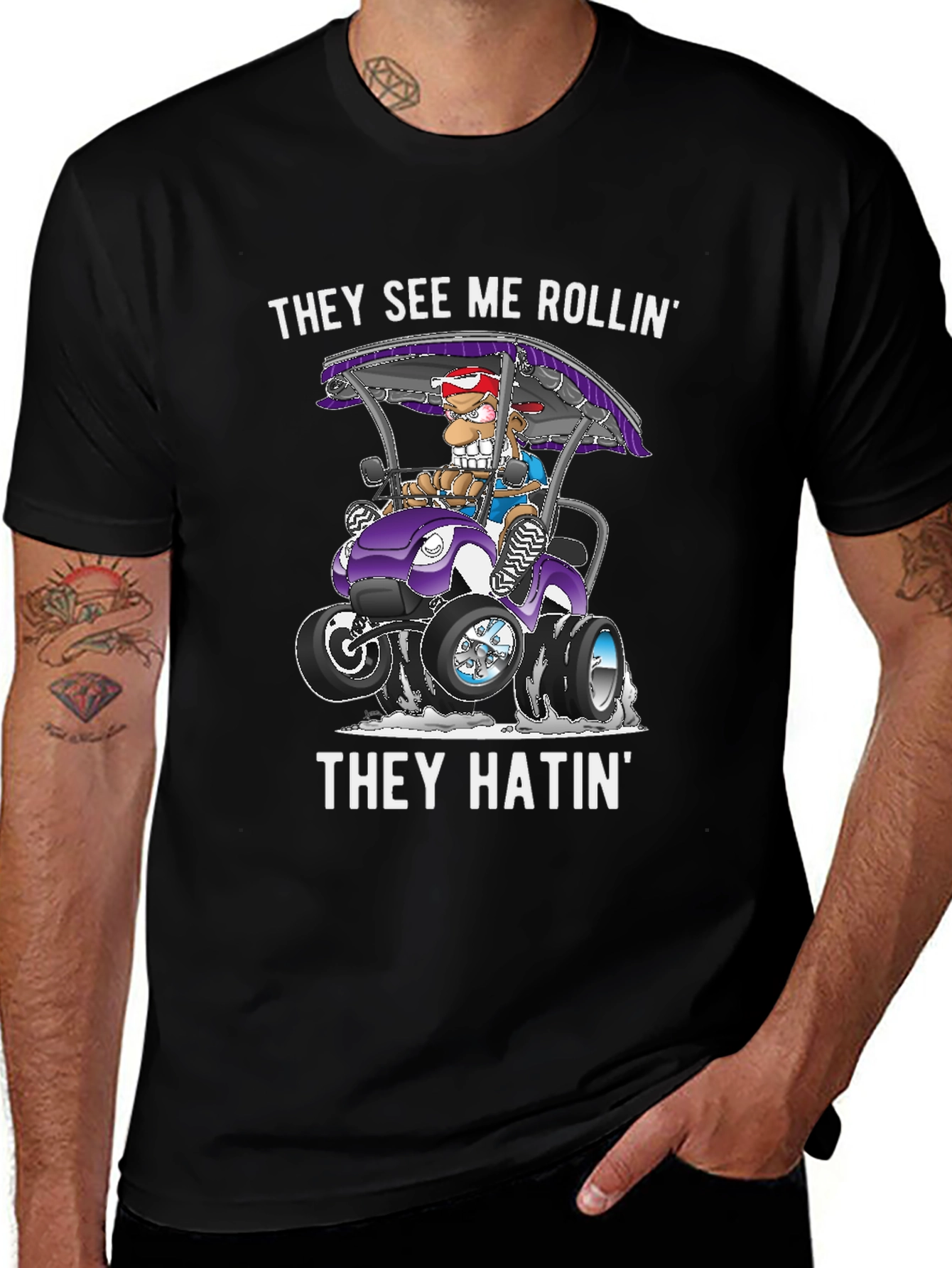 Variant 10 of They See Me Rollin' T-Shirt