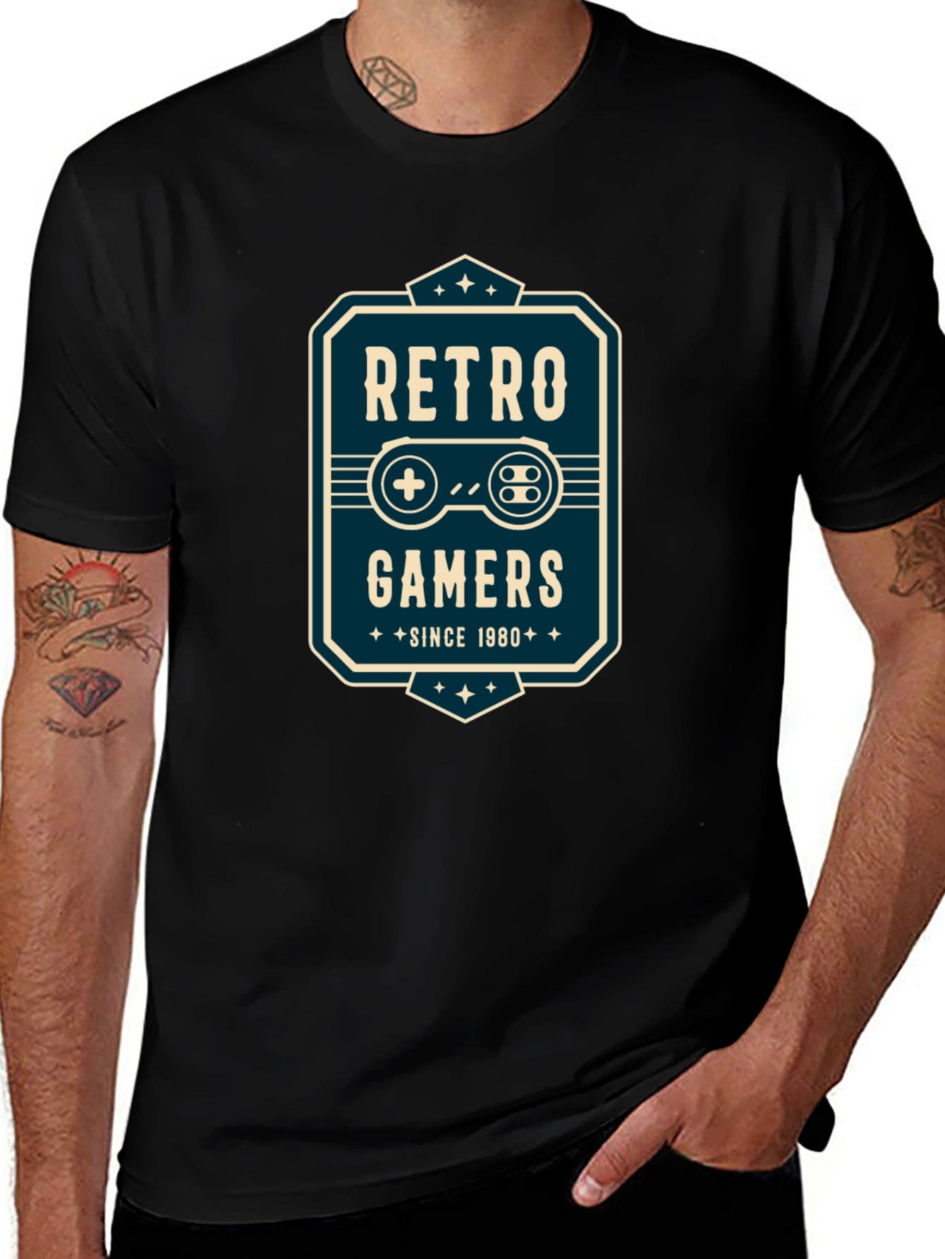 Variant 18 of Retro Gamers Since 1980 T-Shirt