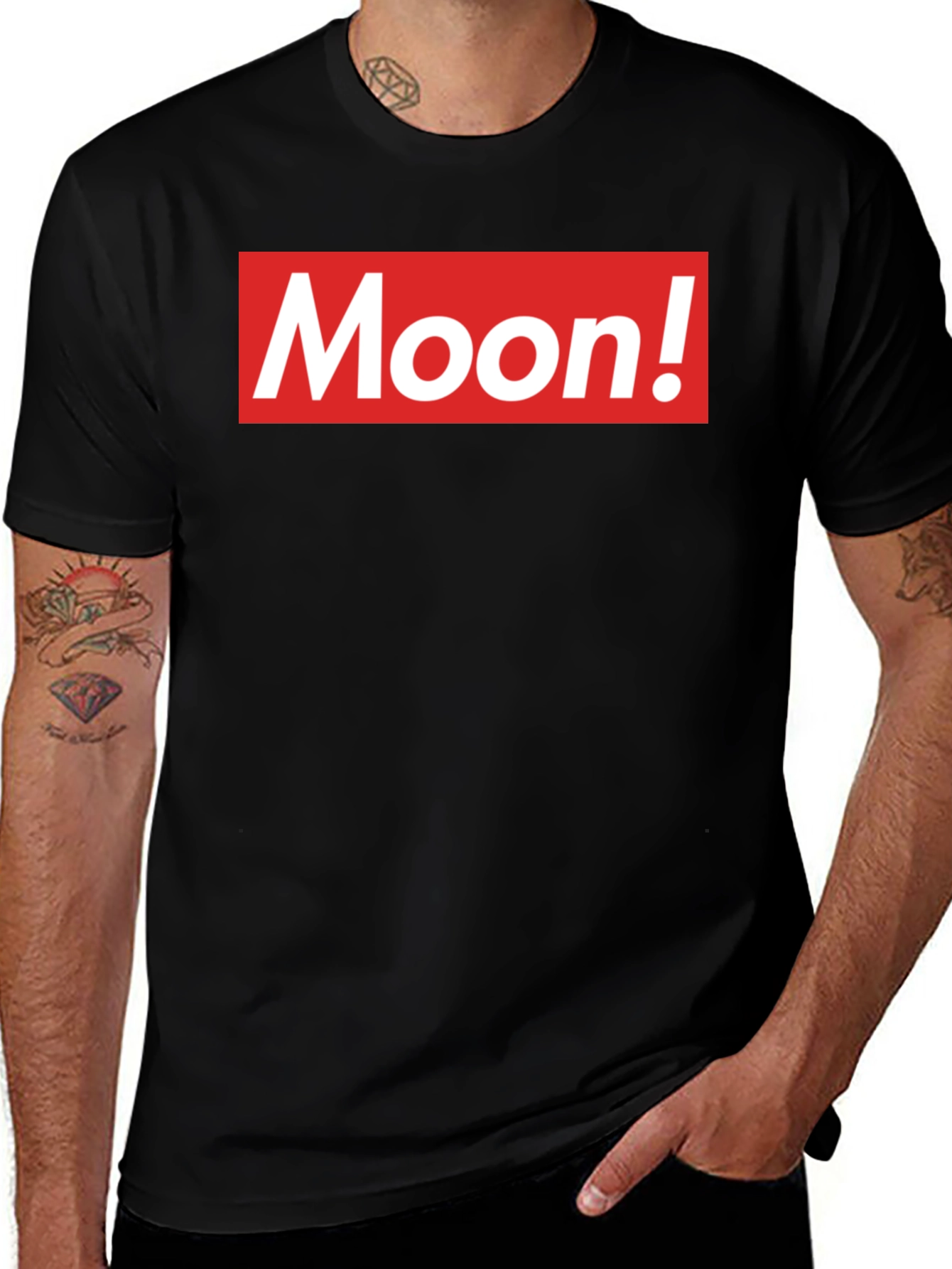 Variant 7 of Moon! Graphic Tee - Statement Style T-Shirt