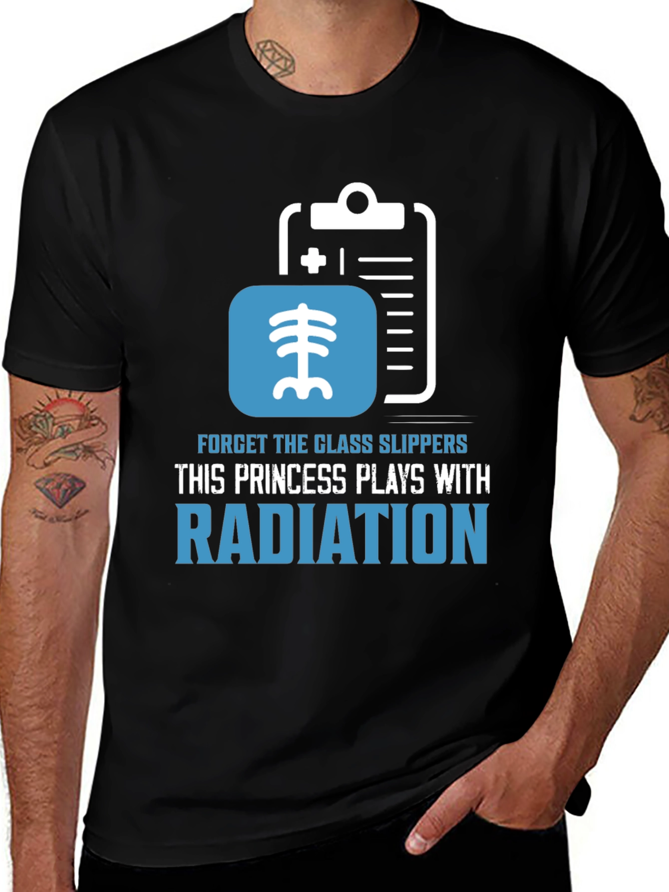 Variant 10 of Princess Plays with Radiation T-Shirt