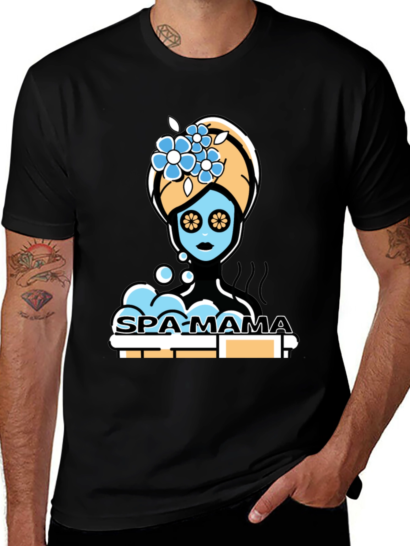 Variant 21 of Spa Mama Relaxing Graphic T-Shirt