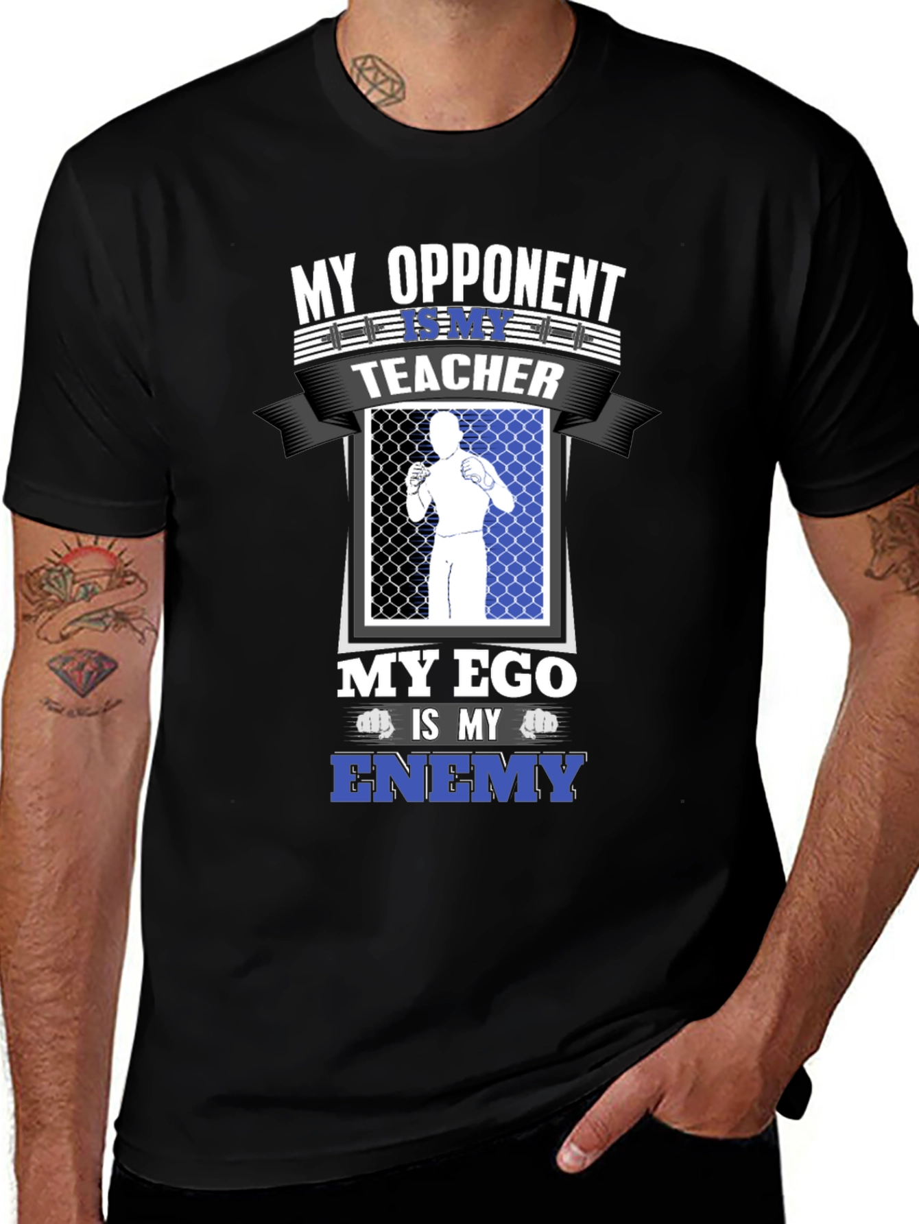 Variant 4 of My Opponent Is My Teacher Graphic T-Shirt