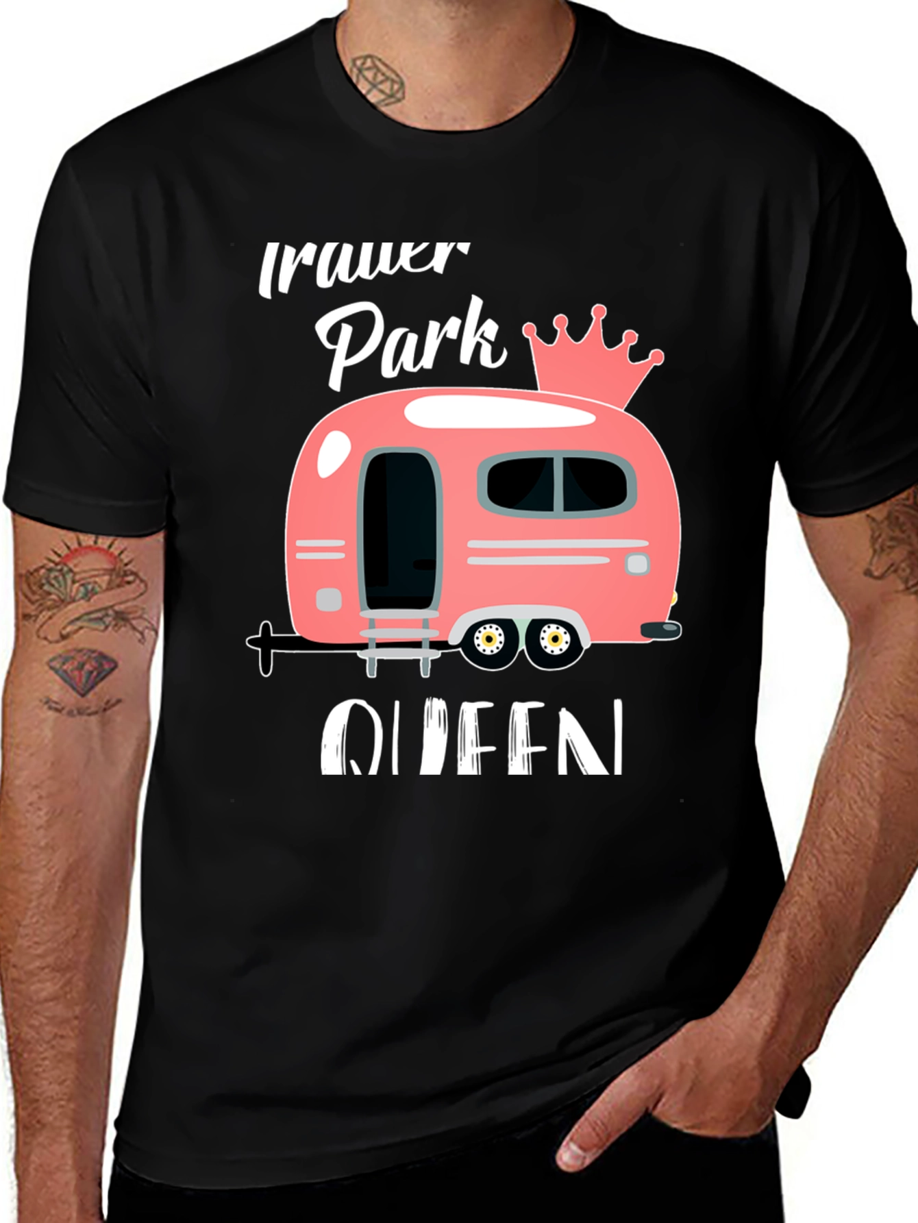 Variant 8 of Trailer Park Queen T-Shirt
