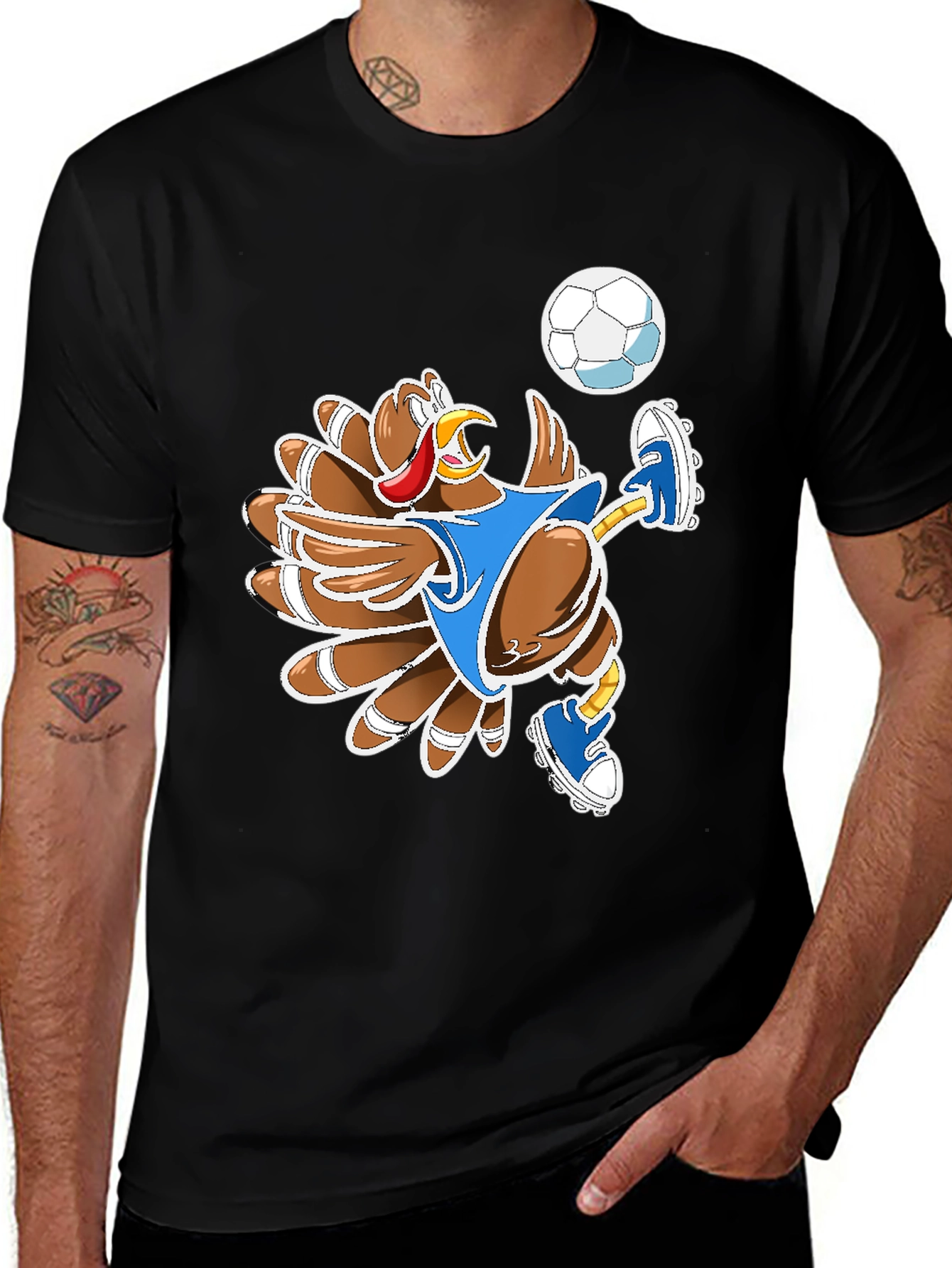 Variant 13 of Soccer Turkey Graphic Tee