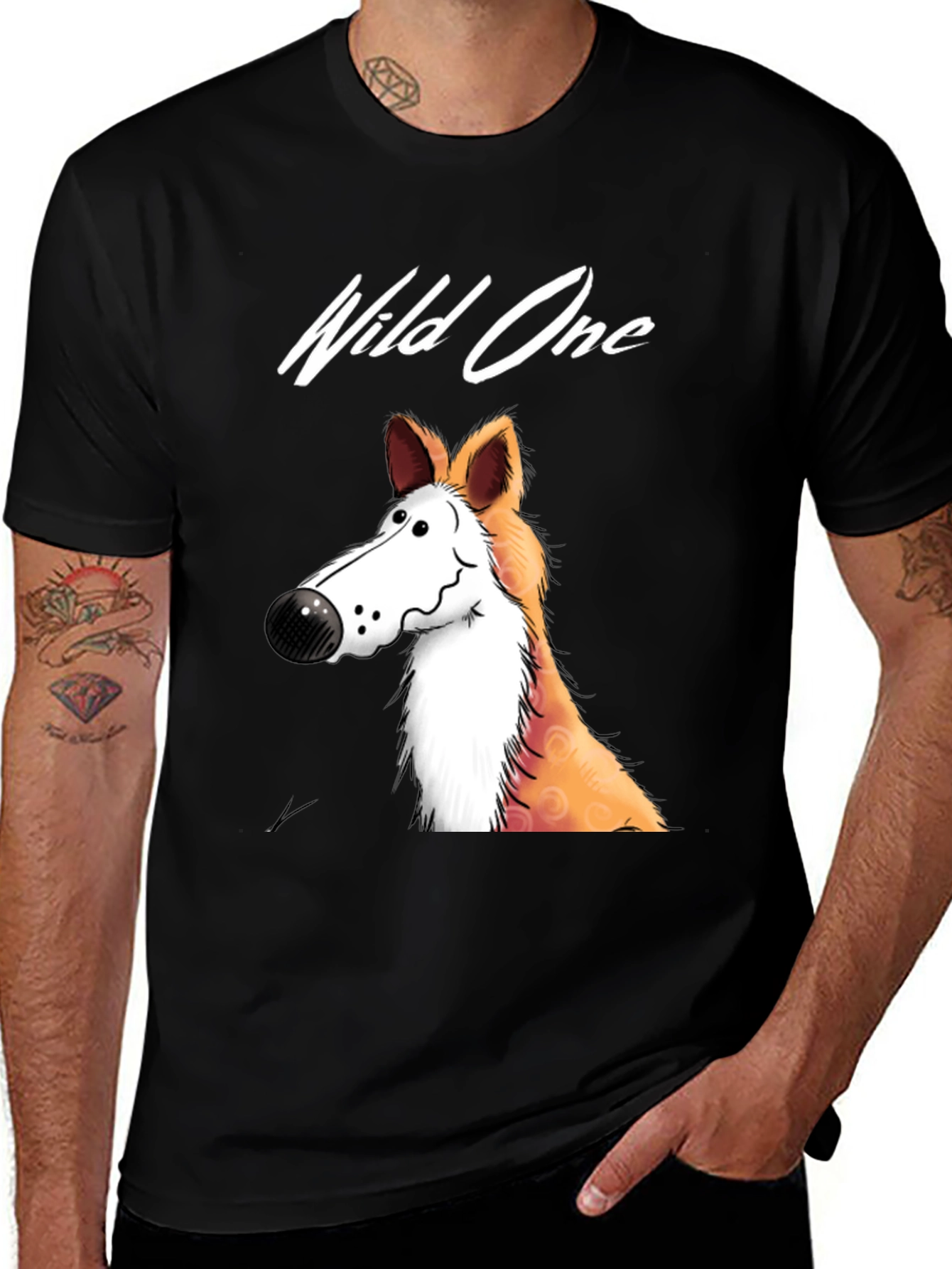 Variant 13 of Wild One Dog Graphic T-Shirt