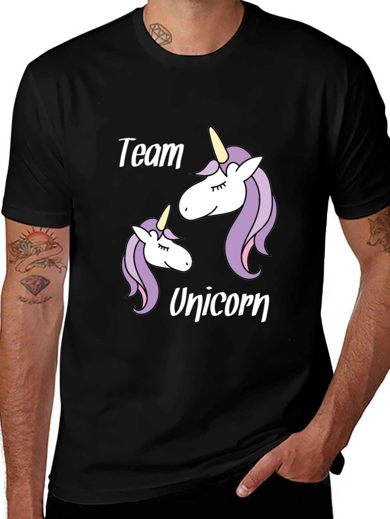 Variant 19 of Team Unicorn Graphic T-Shirt