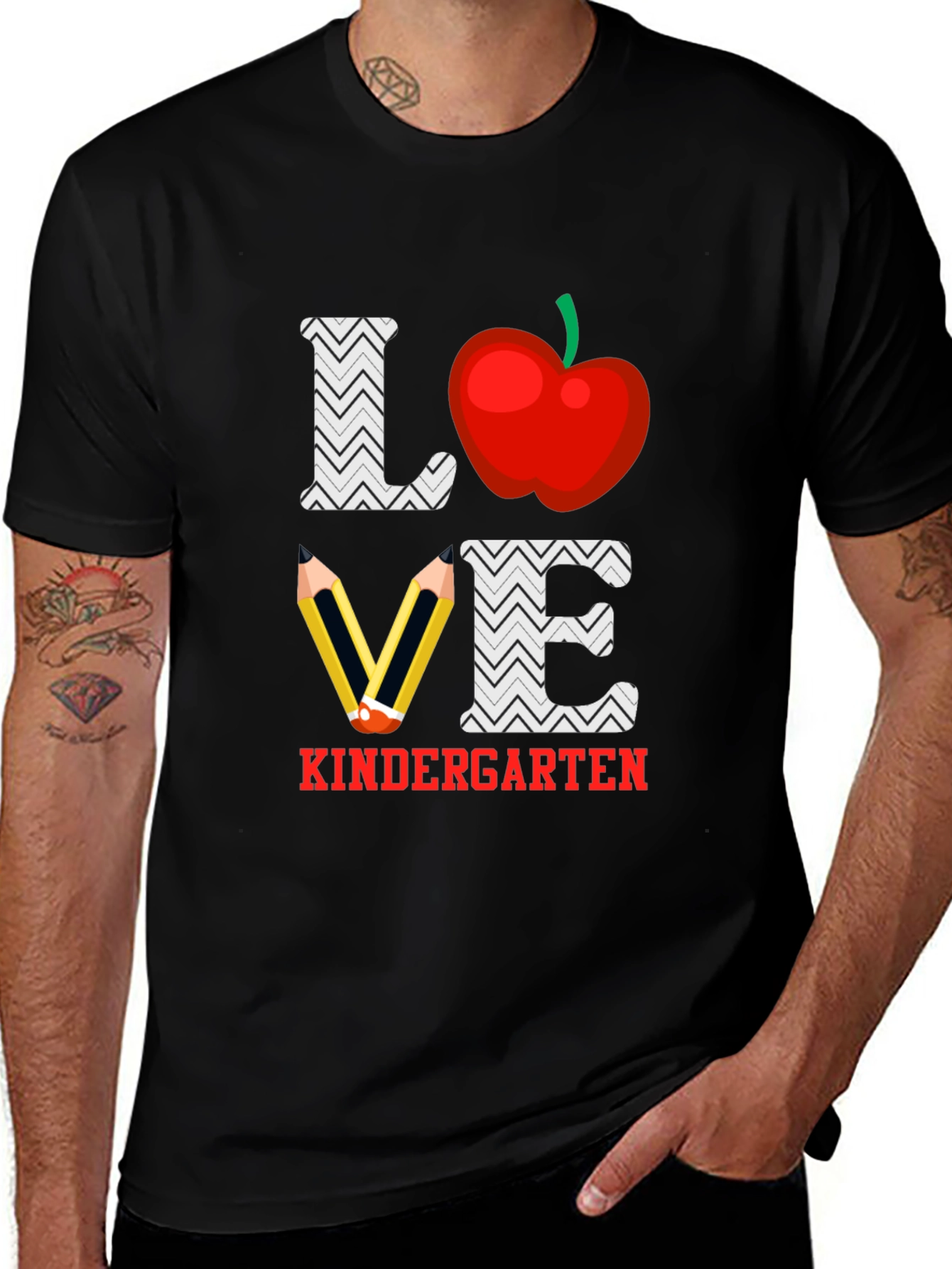 Variant 9 of Love Kindergarten Teacher T-Shirt