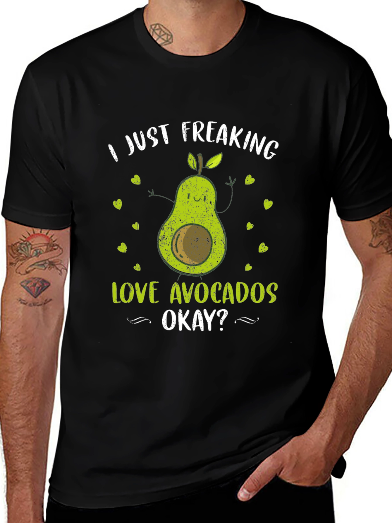 Variant 29 of I Just Freaking Love Avocados T-Shirt