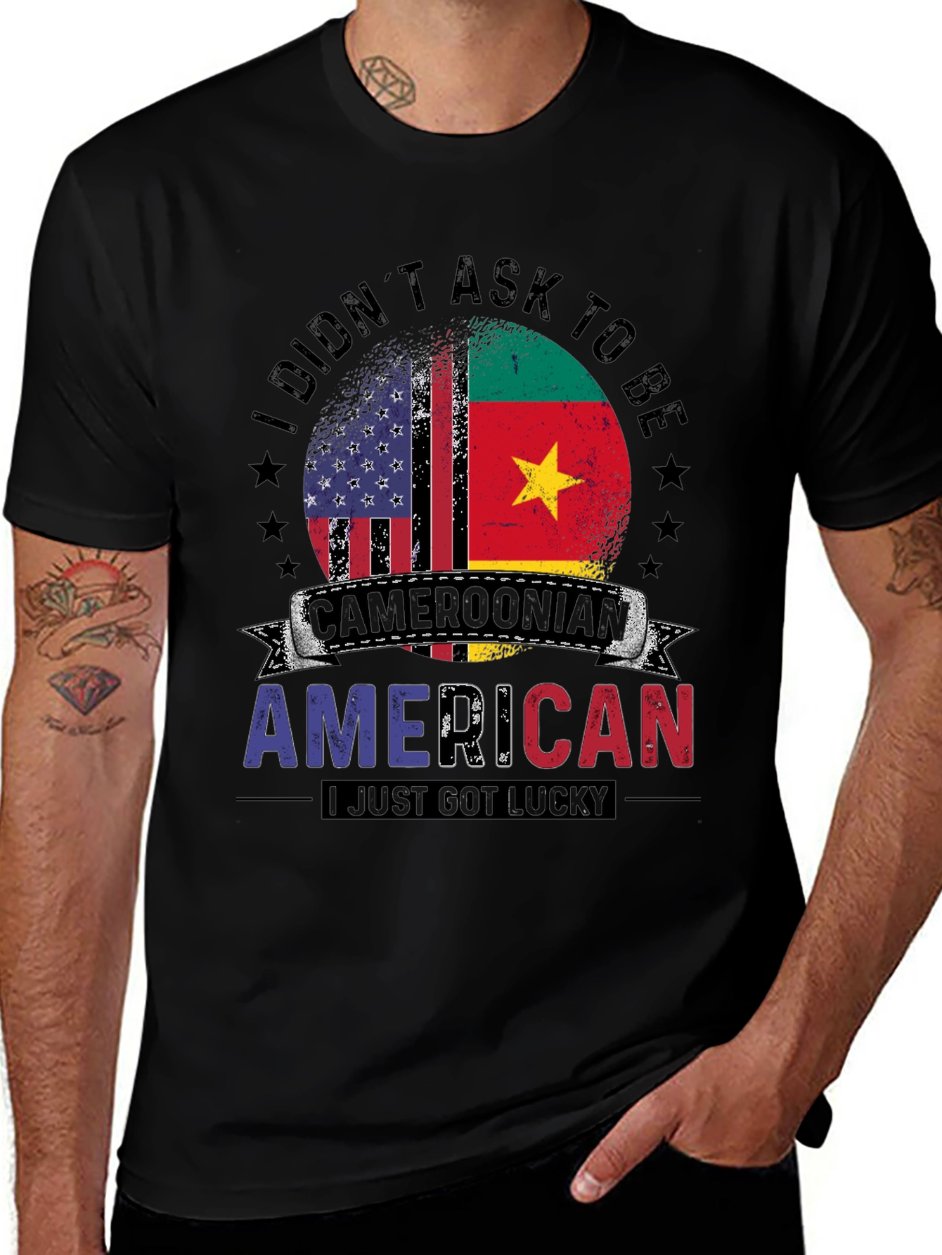 Cameroonian American Pride T-Shirt