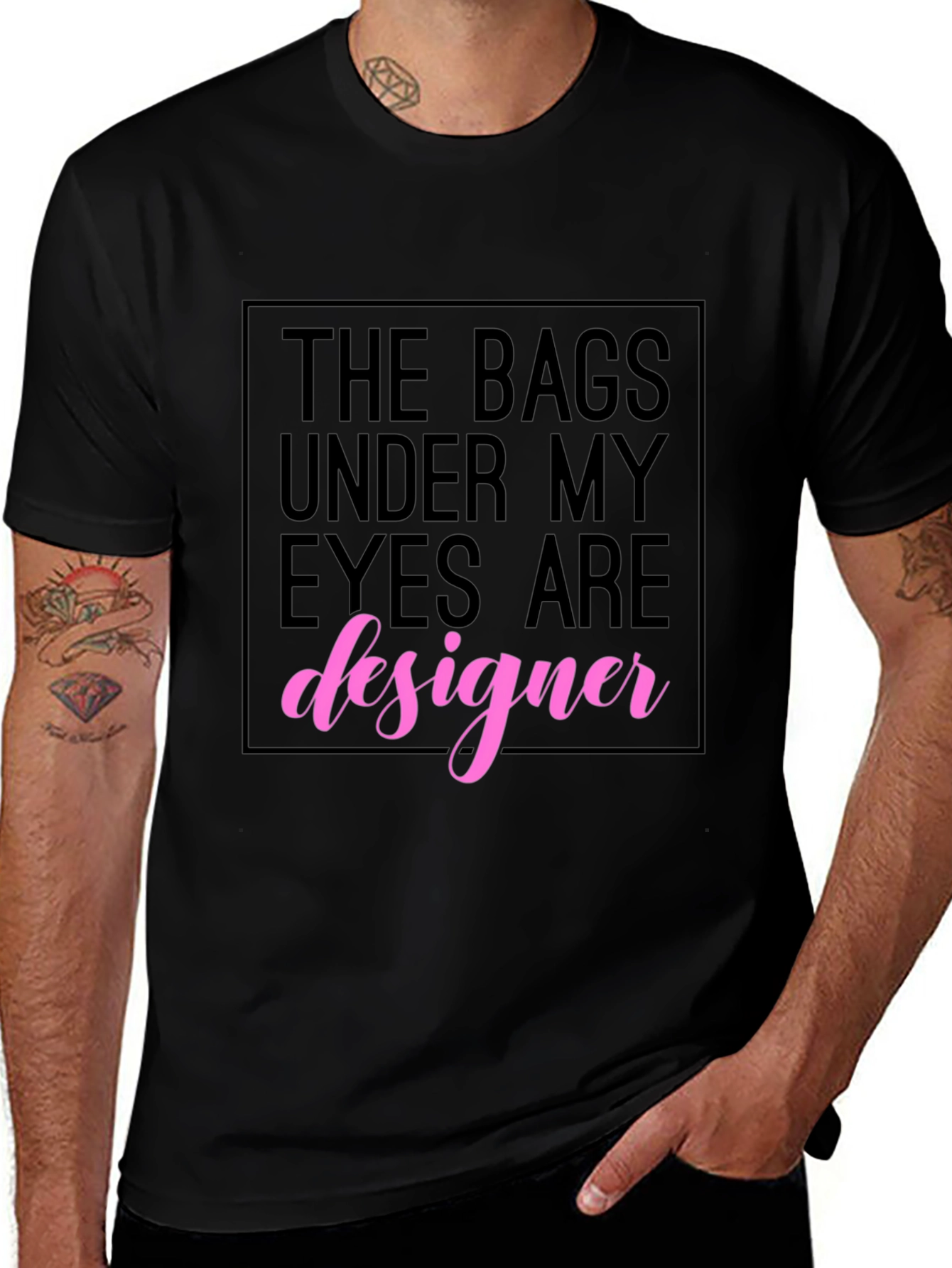 Variant 23 of Designer Bags Under My Eyes T-Shirt