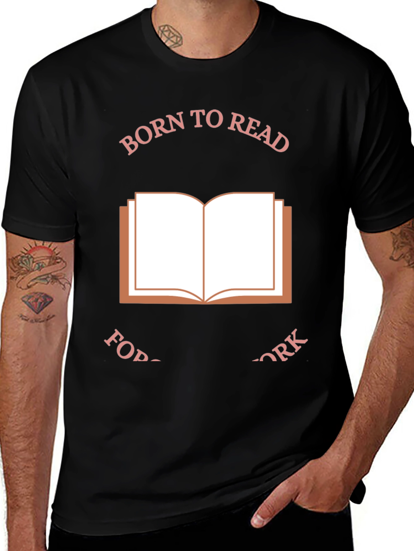 Born to Read T-Shirt, Book Lover Tee