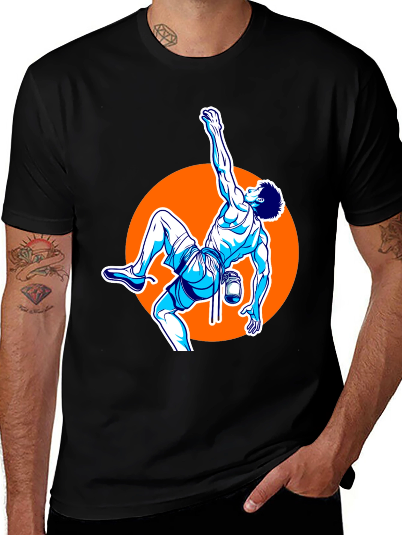 Variant 15 of Climbing Graphic T-Shirt - Adventure Ready!