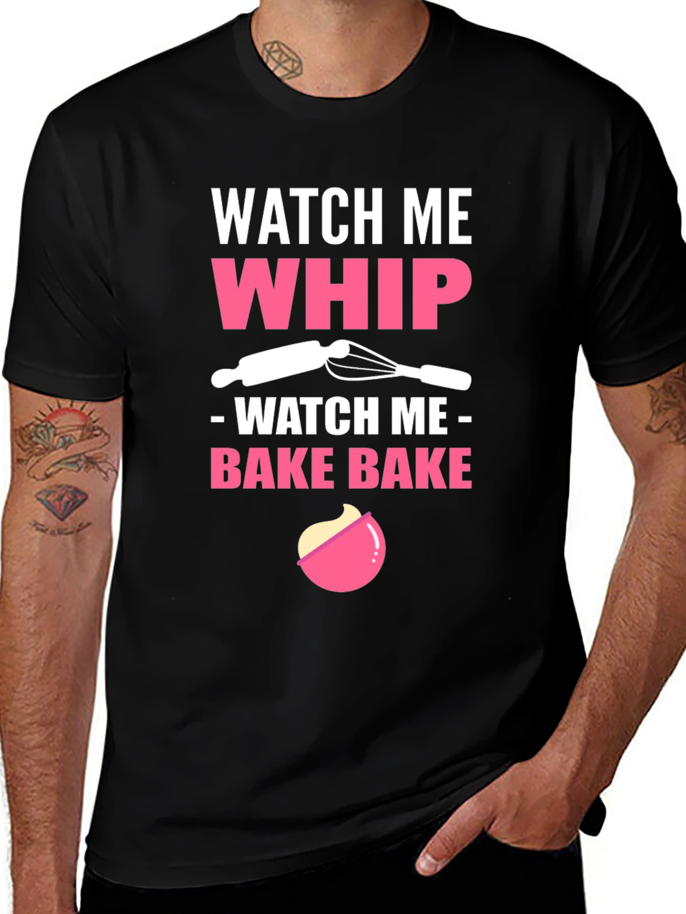 Variant 9 of Watch Me Whip Bake T-Shirt