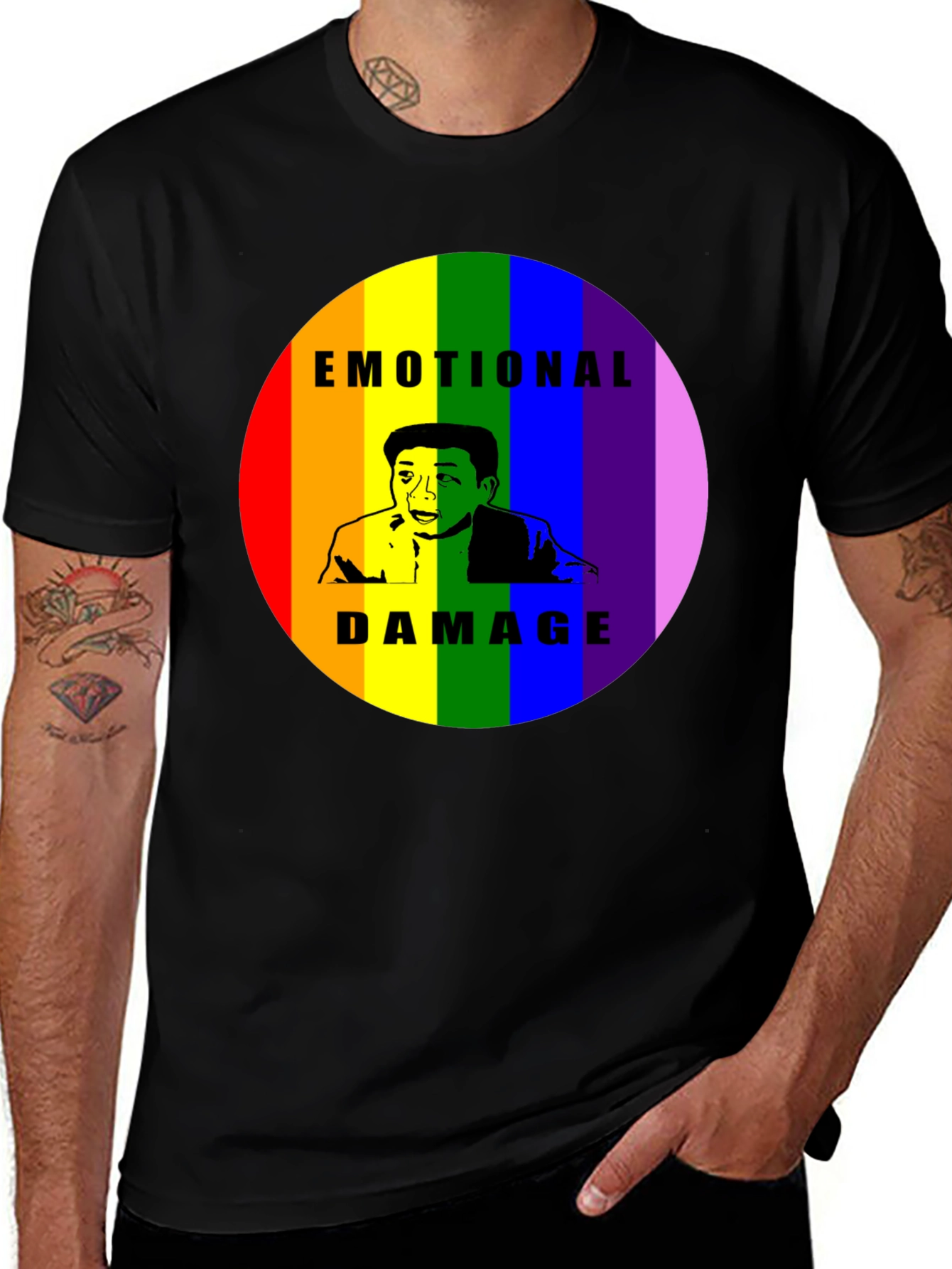 Variant 21 of Emotional Damage Pride T-Shirt
