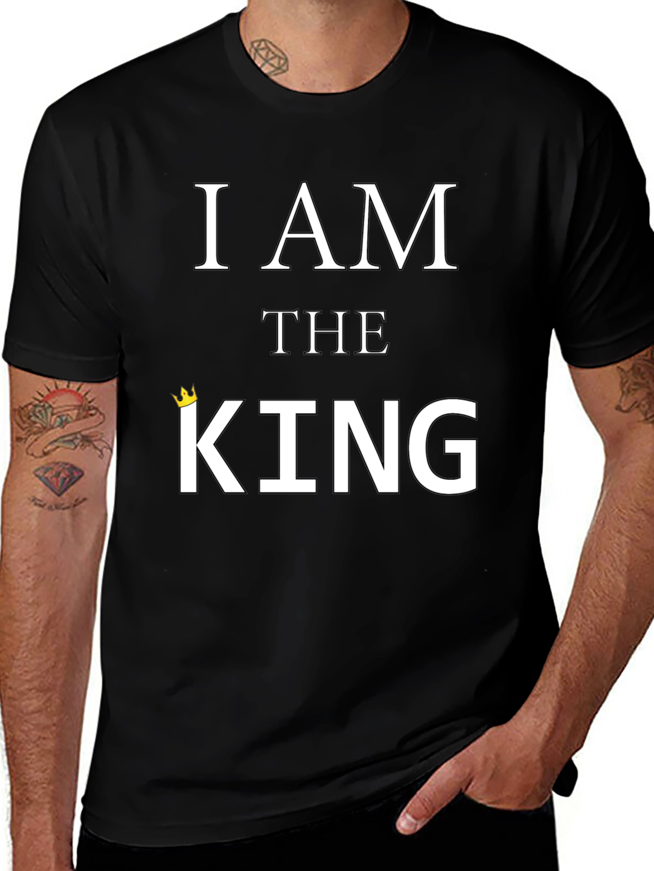 Variant 9 of I AM THE KING Graphic Tee