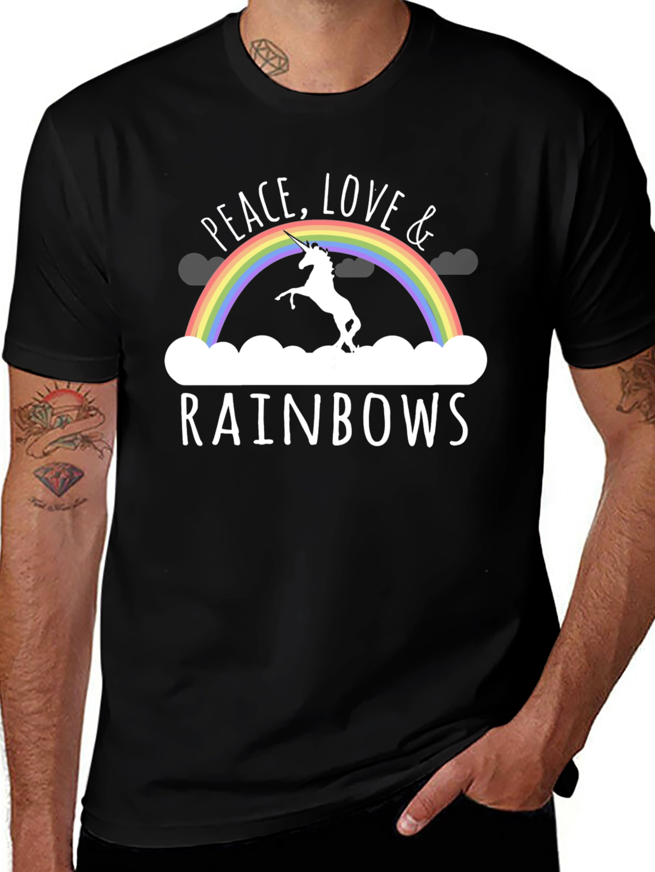 Peace Love Rainbows T-Shirt
