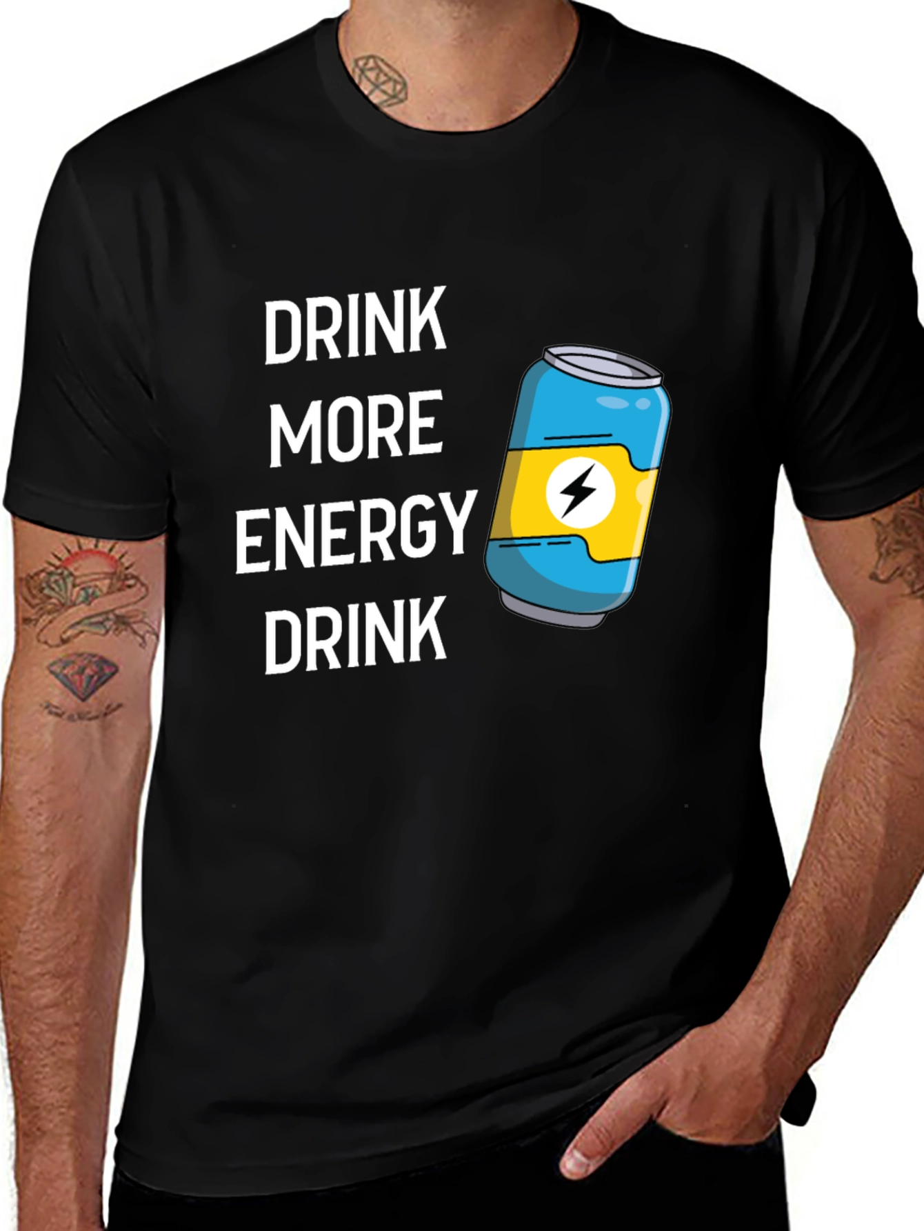 Variant 12 of Drink More Energy T-Shirt