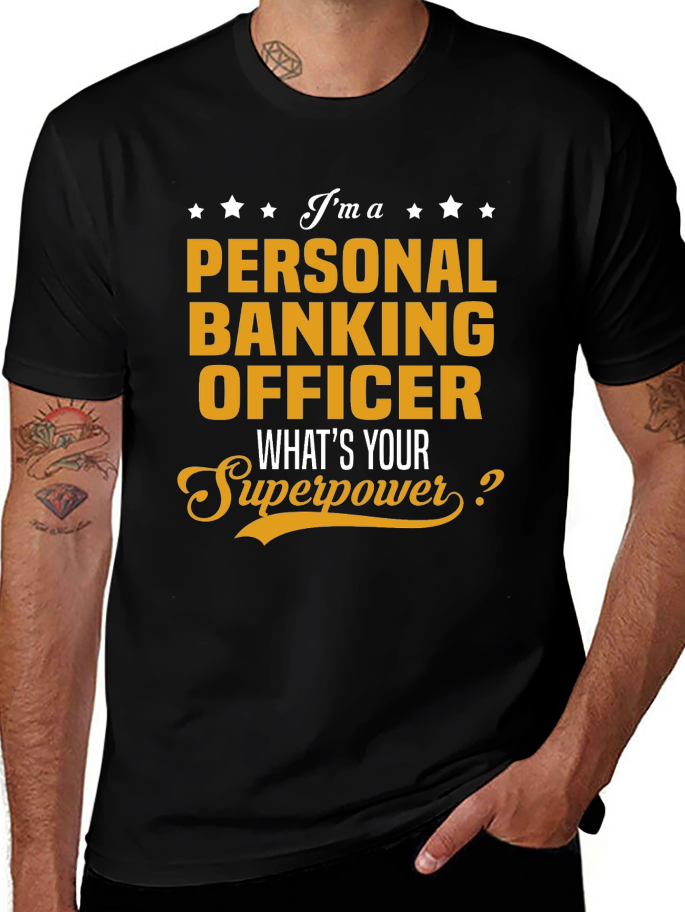 Personal Banking Officer Superpower T-Shirt