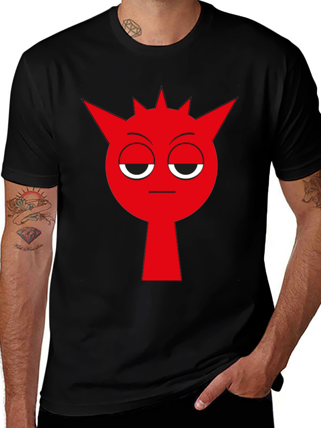 Variant 30 of Red Devil Graphic T-Shirt - Soft Cotton Tee