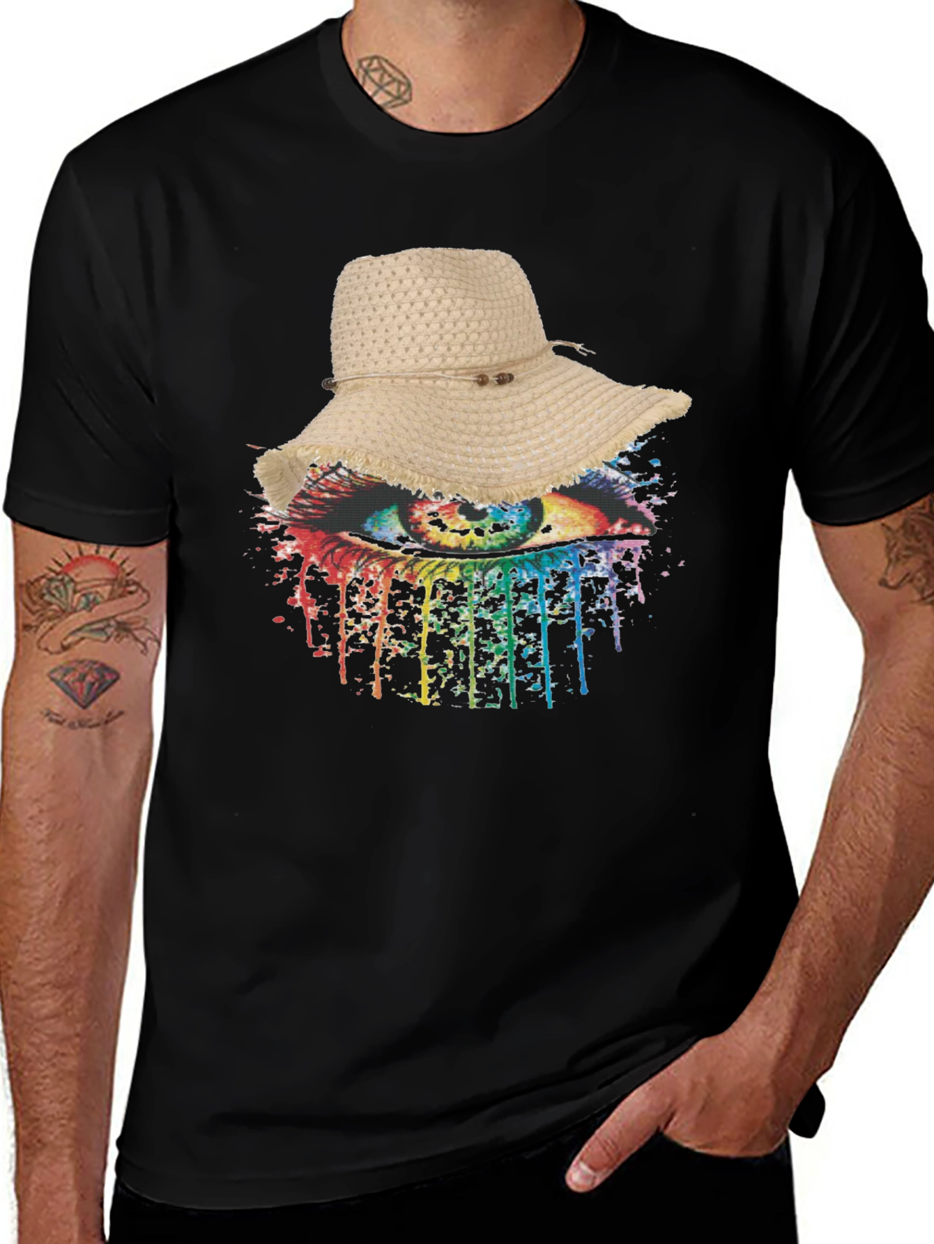 Variant 4 of Eye See You T-Shirt - Rainbow Pride