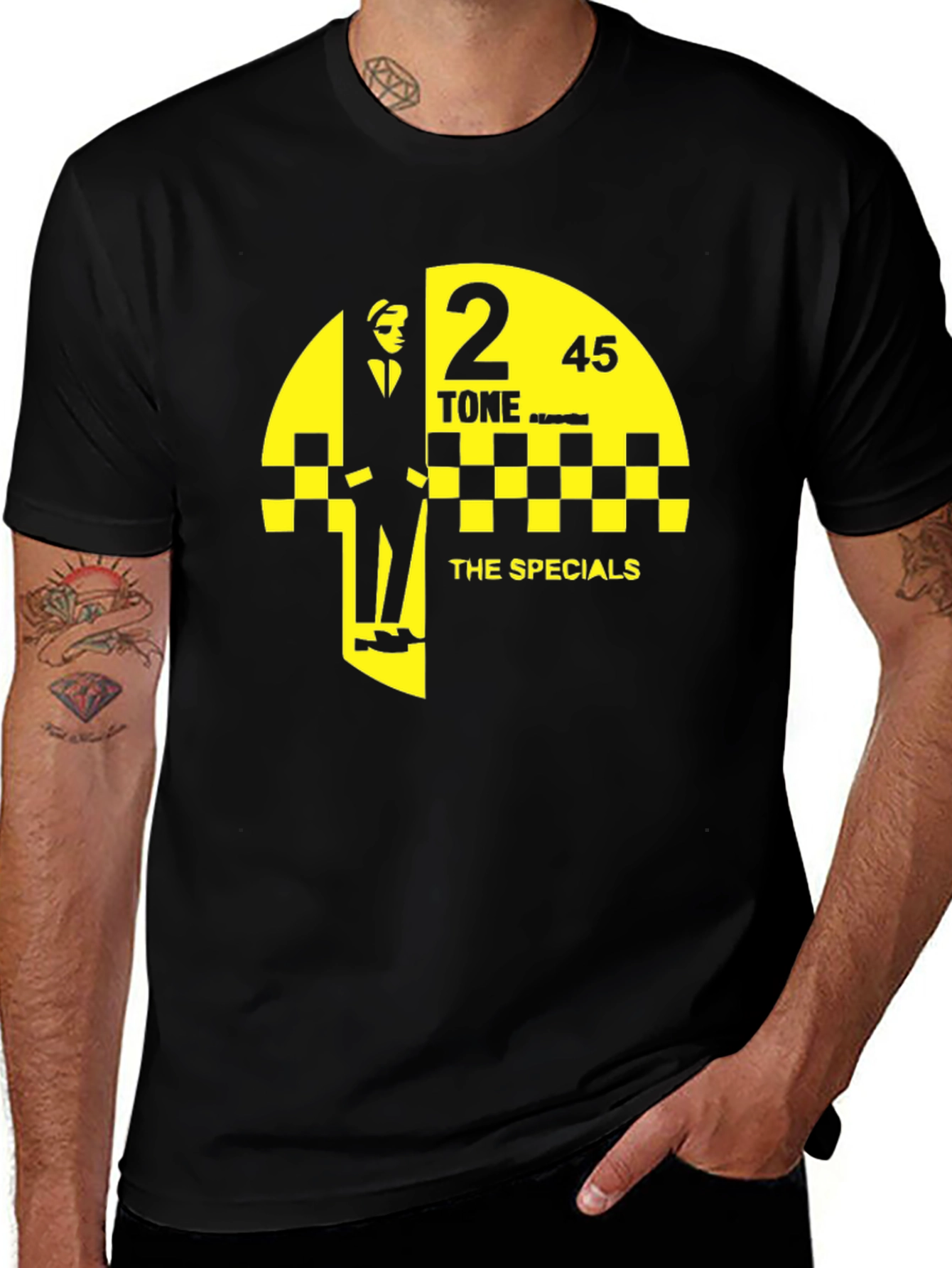 2 Tone Specials Graphic T-Shirt - Classic Ska Music Tee