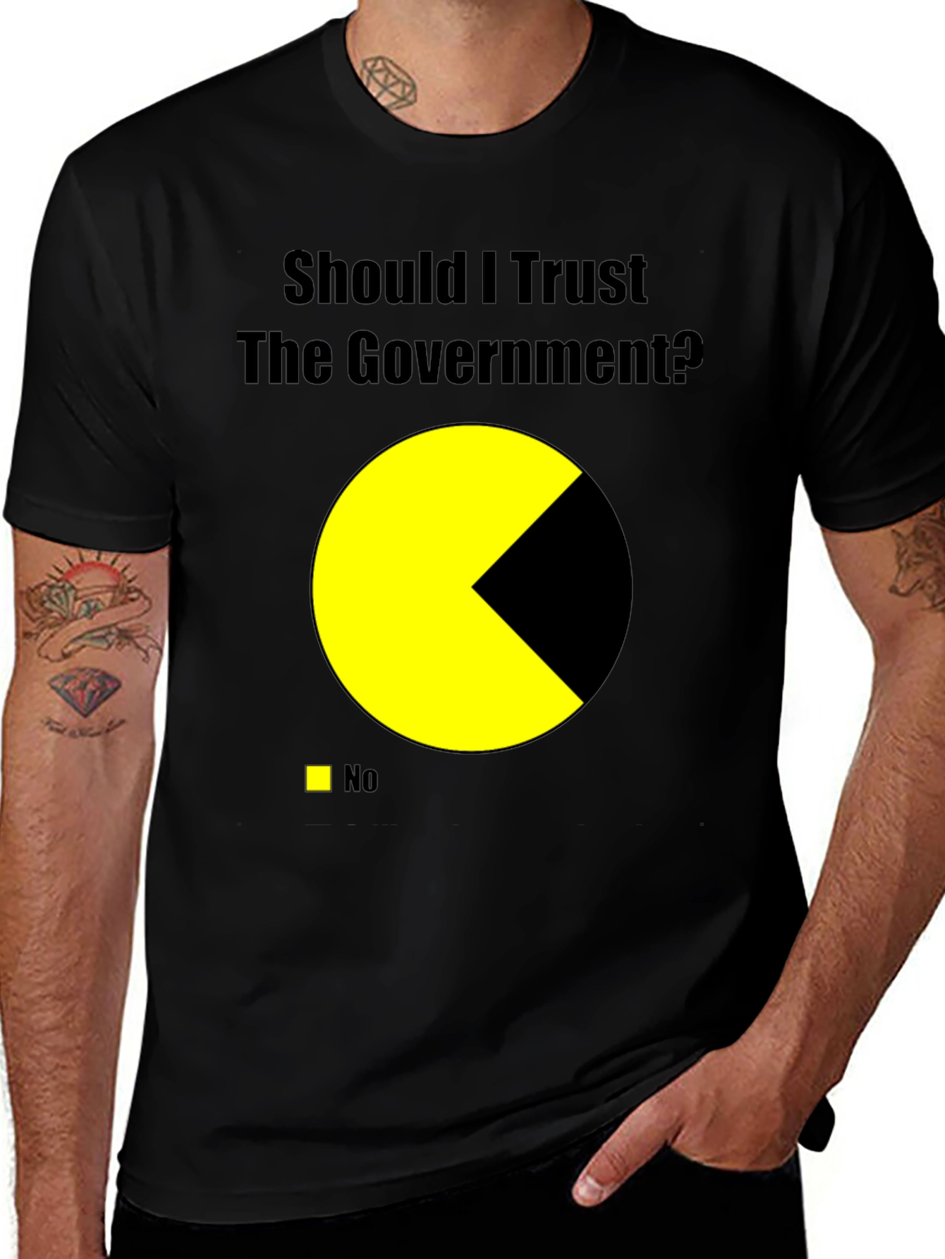 Variant 26 of Should I Trust the Government? Graphic Tee