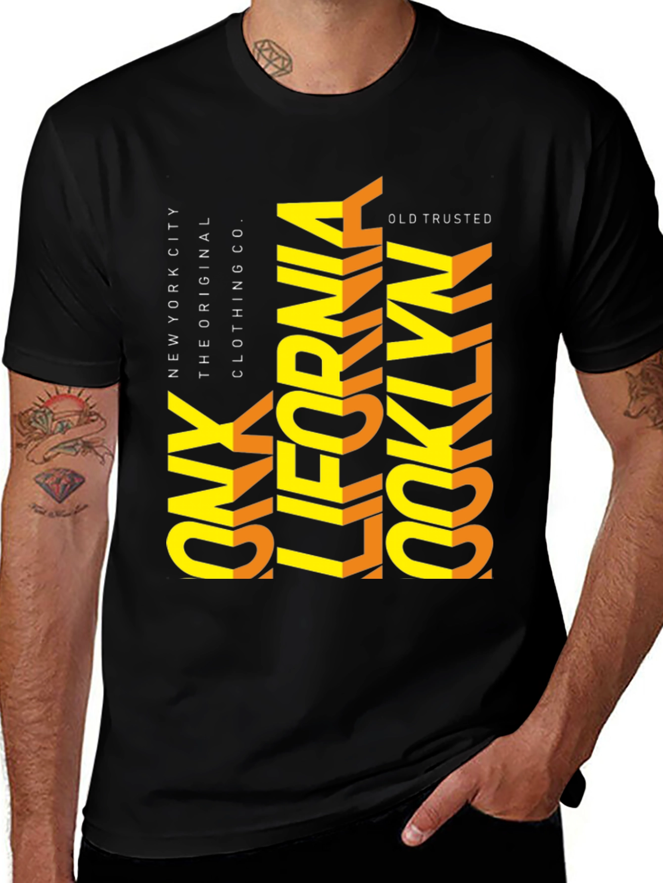 Variant 9 of Onyx California Brooklyn Black T-Shirt