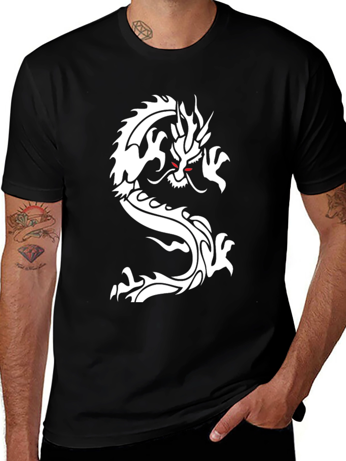 Variant 11 of Dragon Graphic T-Shirt