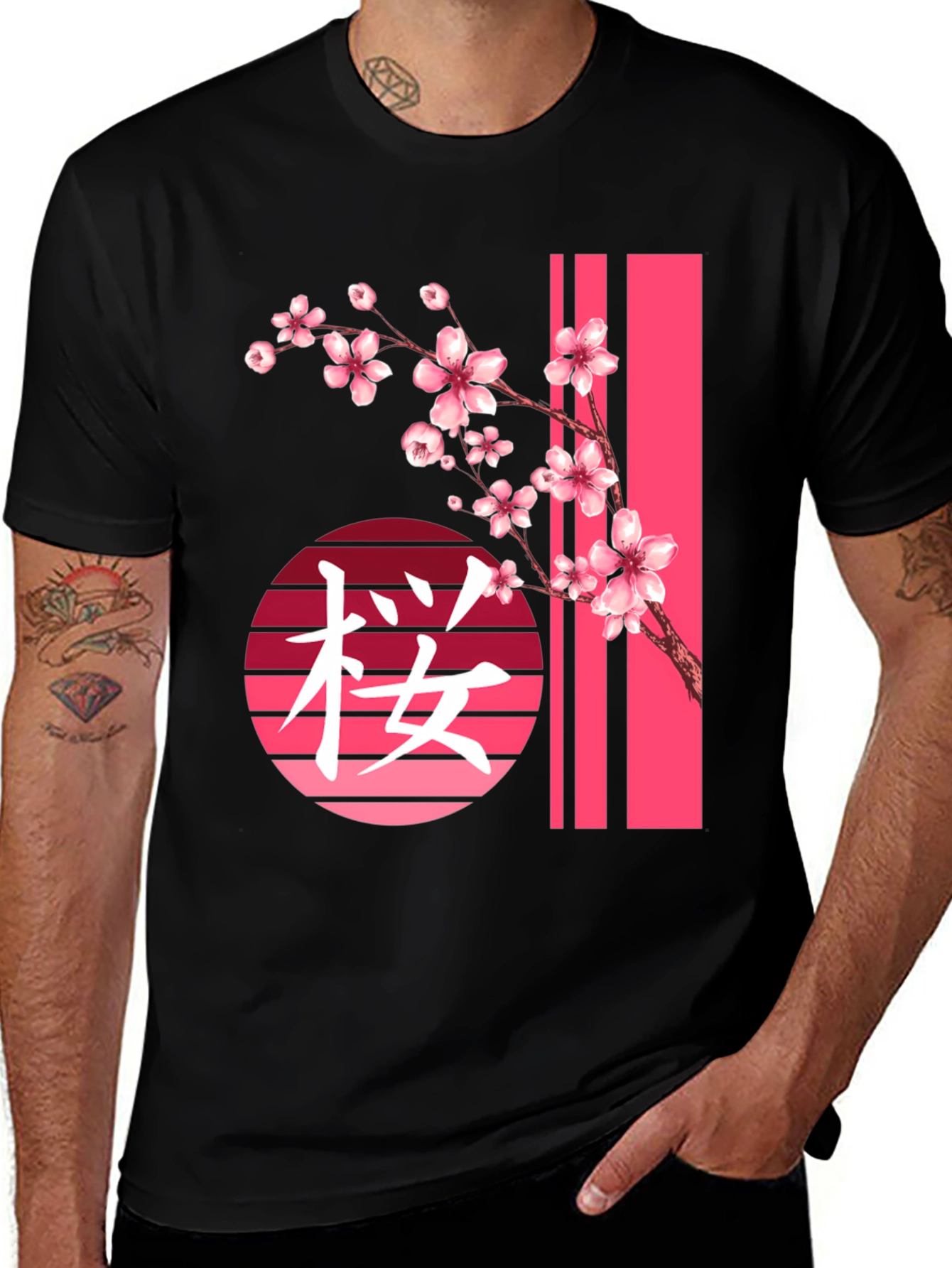 Sakura Blossom Graphic Tee