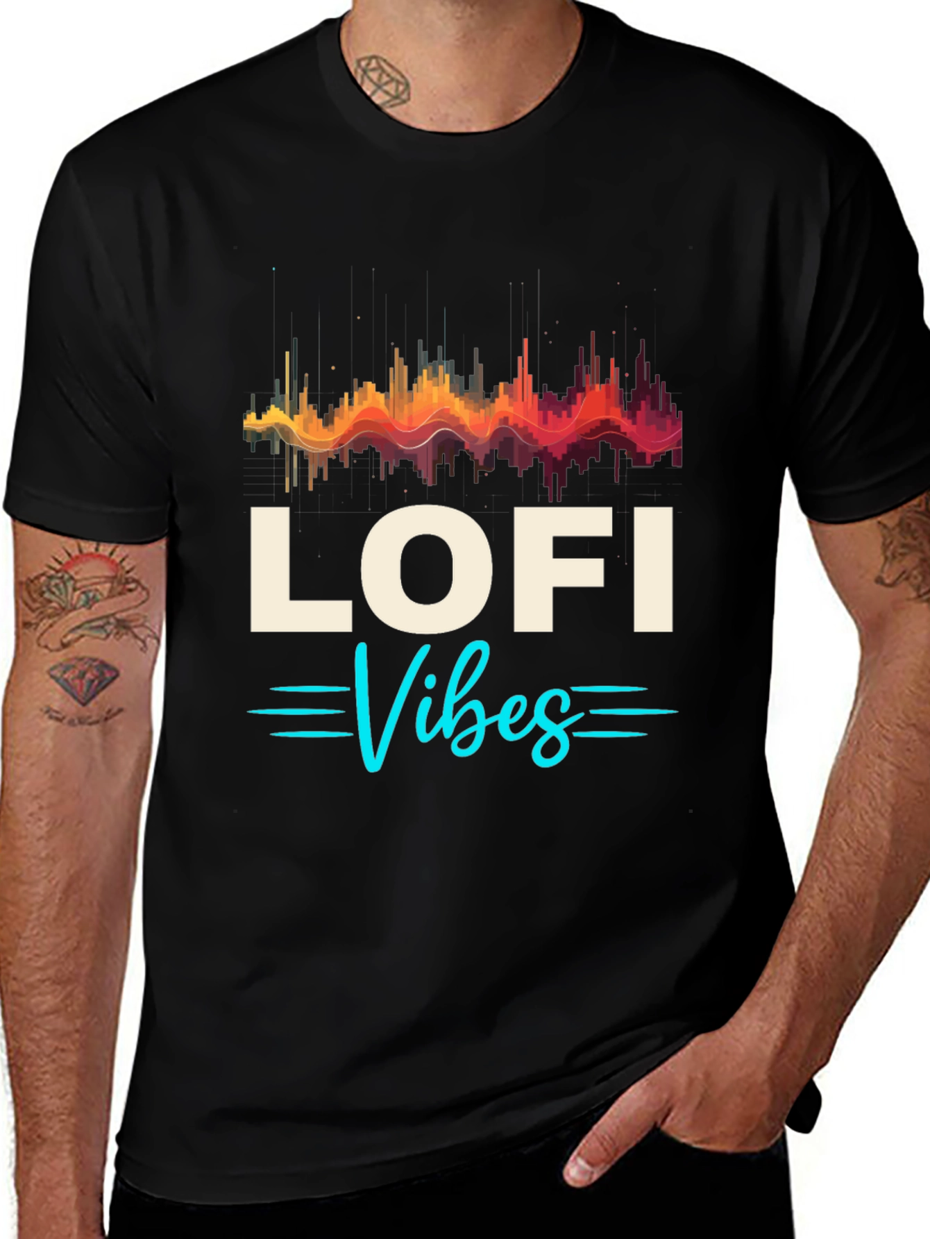 LoFi Vibes Graphic Tee - Cool & Casual Style