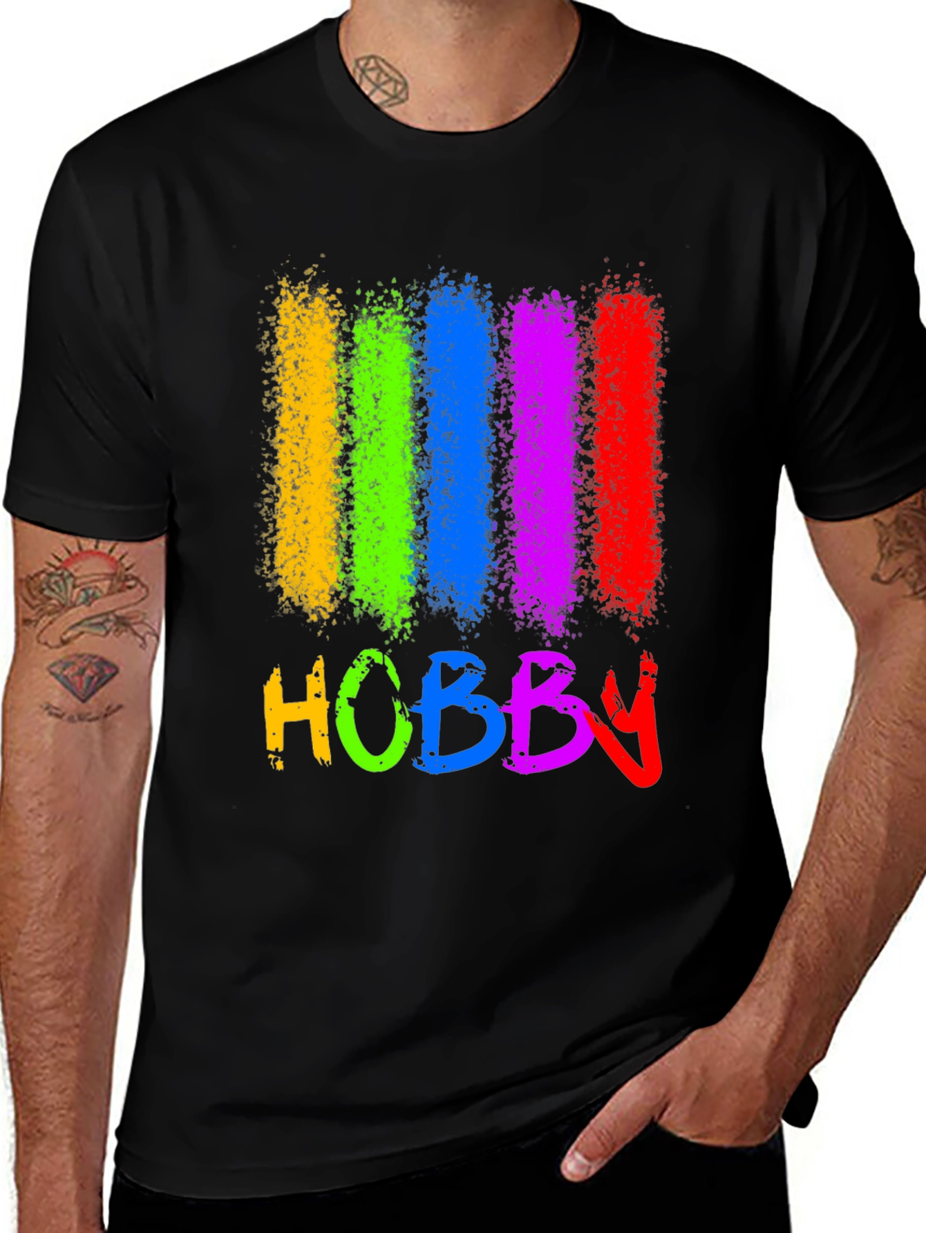 Variant 5 of Colorful Hobby Graphic Tee - Unisex