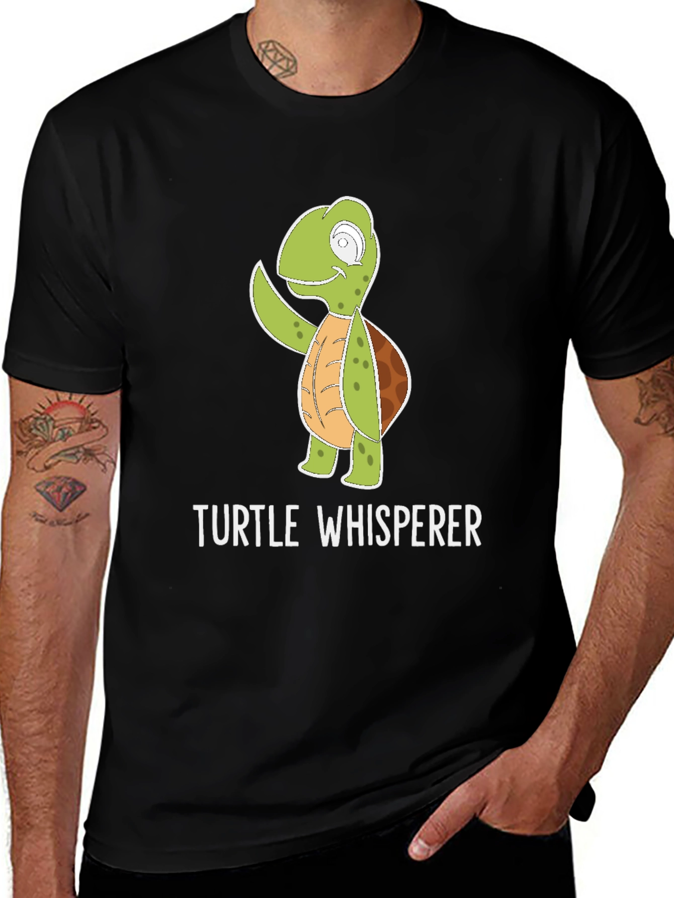 Variant 12 of Turtle Whisperer Graphic T-Shirt