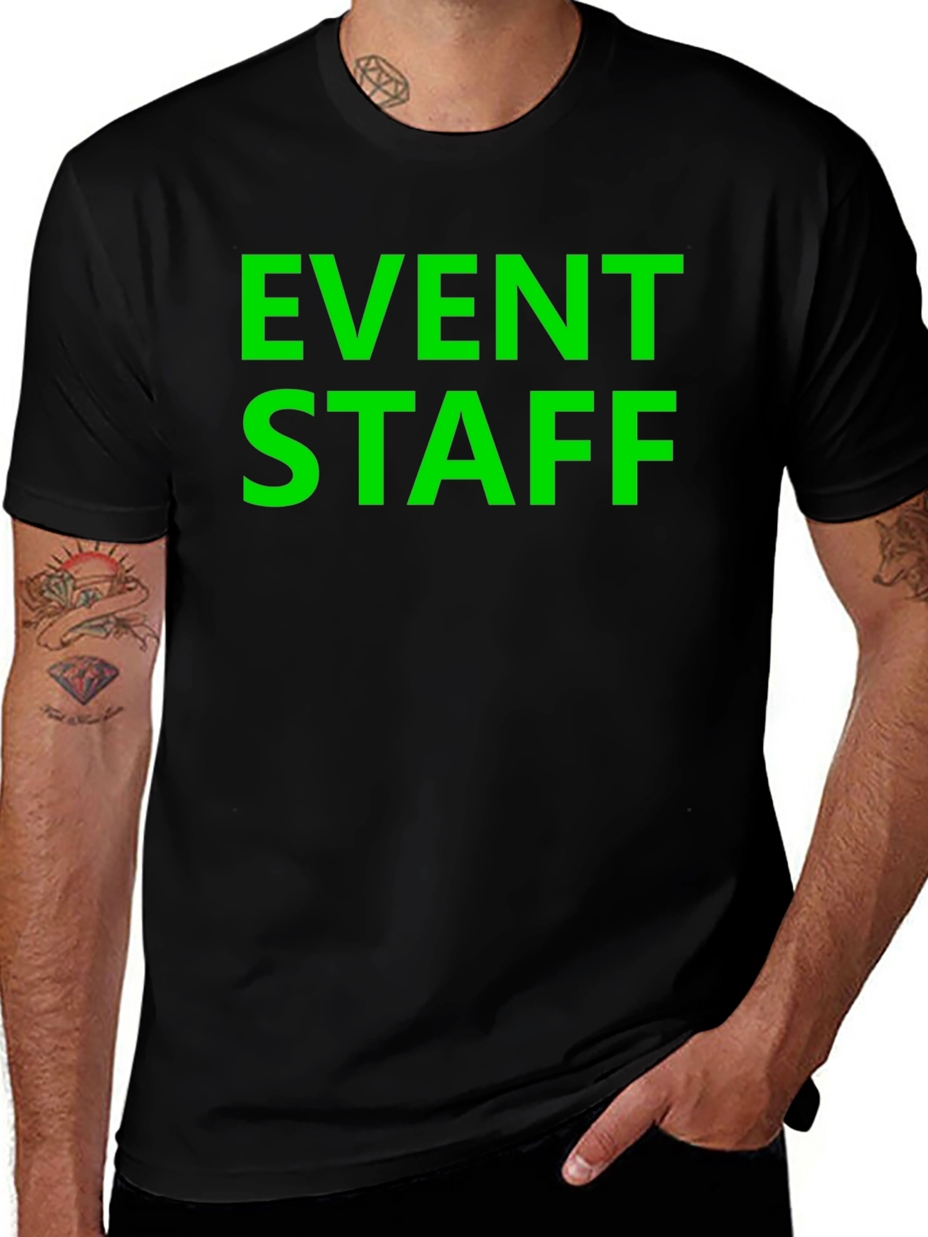 Event Staff T-Shirt - Crew Volunteer Tee