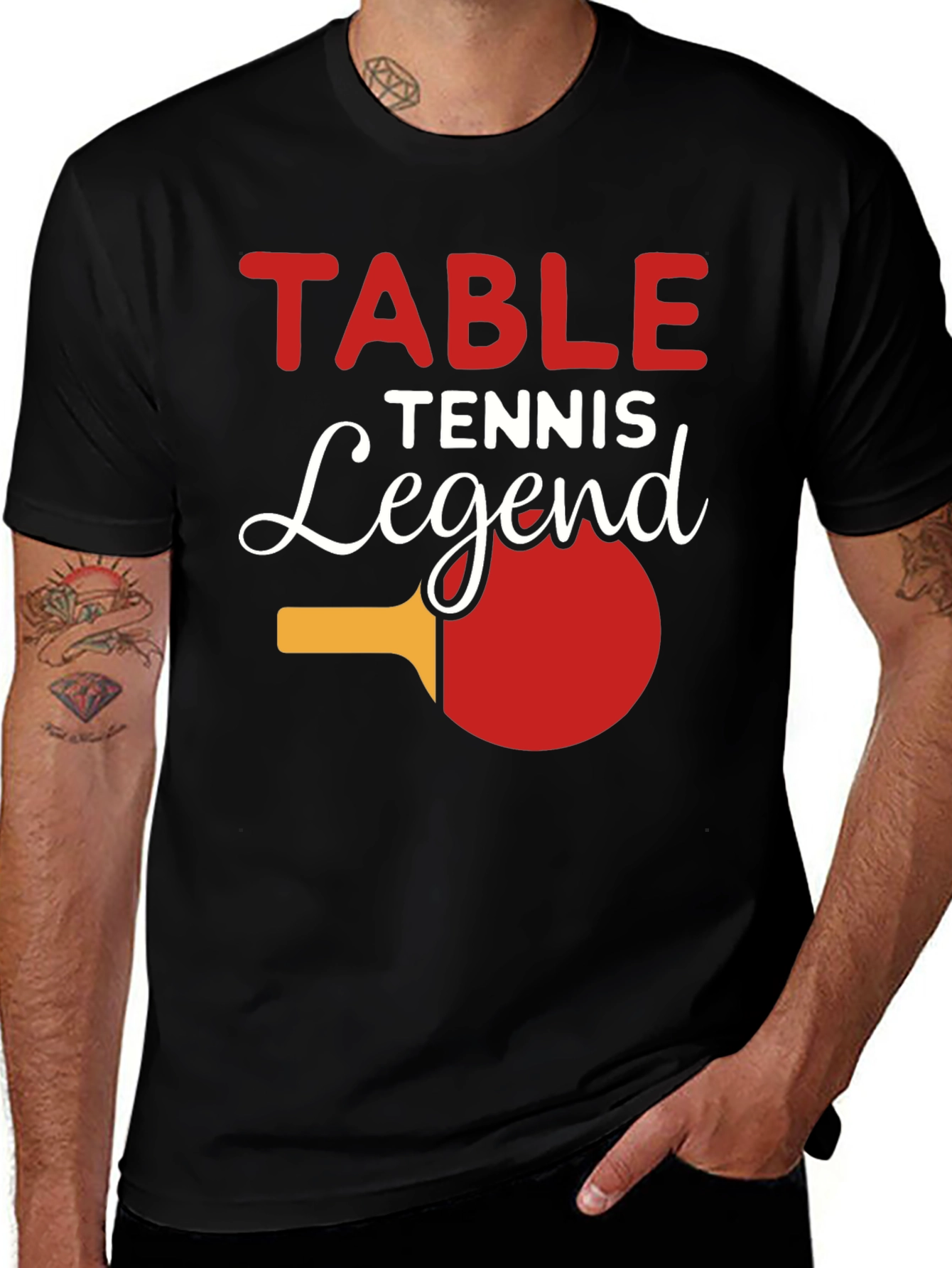 Variant 20 of Table Tennis Legend Graphic T-Shirt